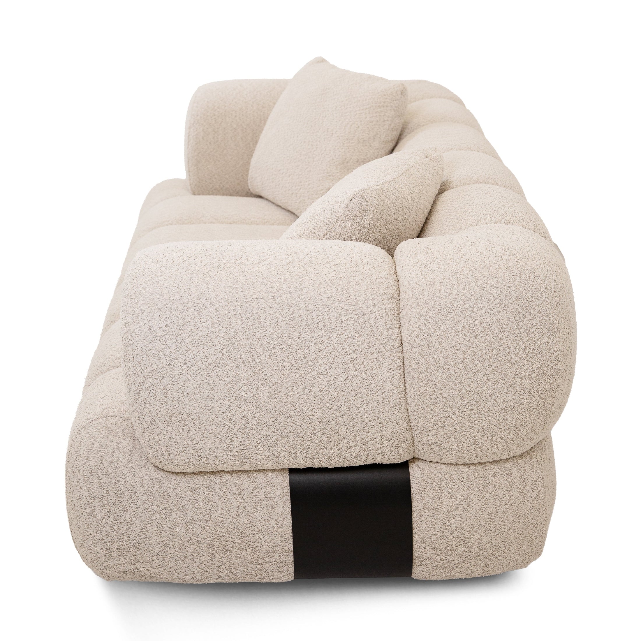 Adonis Loveseat w/2 Pillows - Camel - Image 4