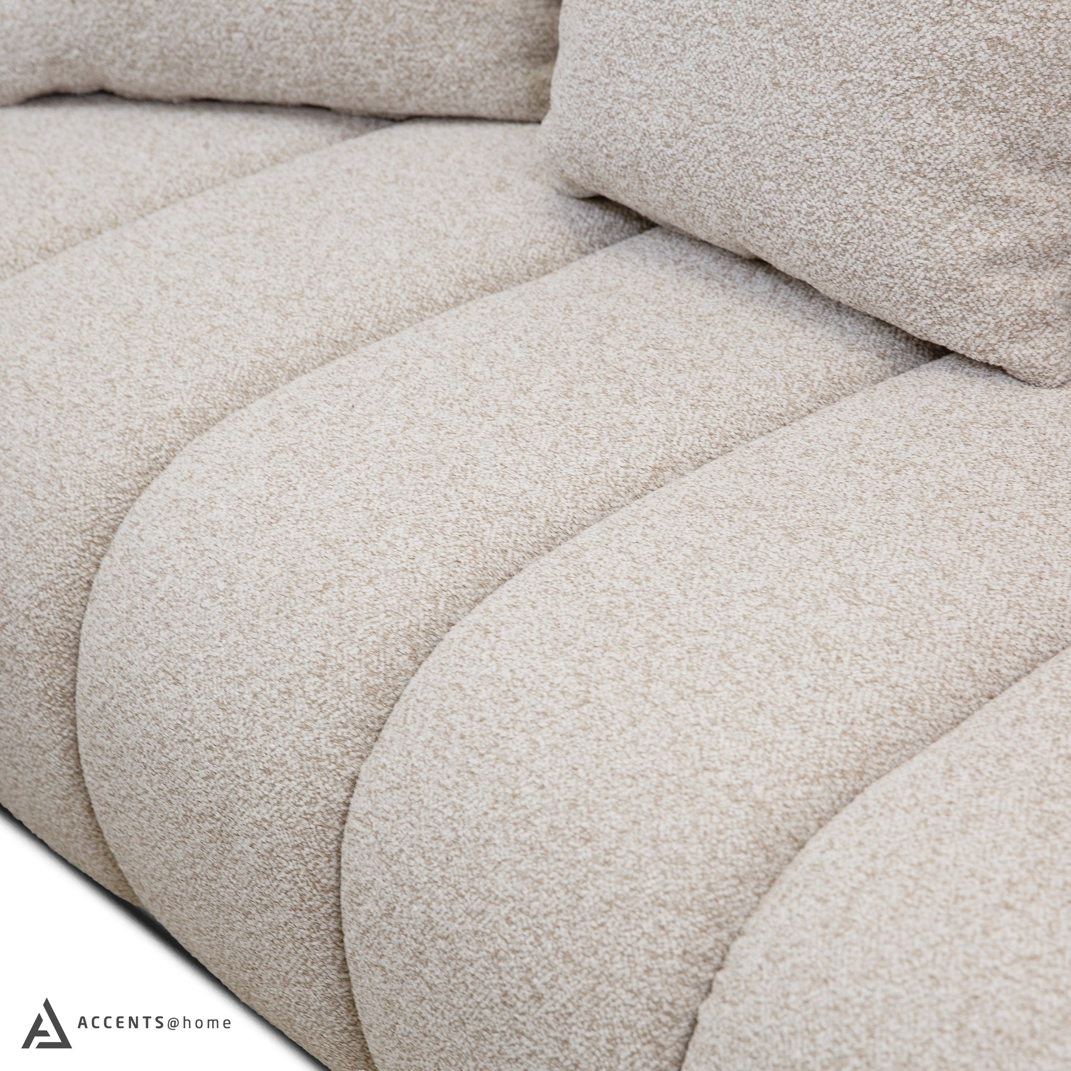 Adonis Sofa w/3 Pillows - Natural - Image 4