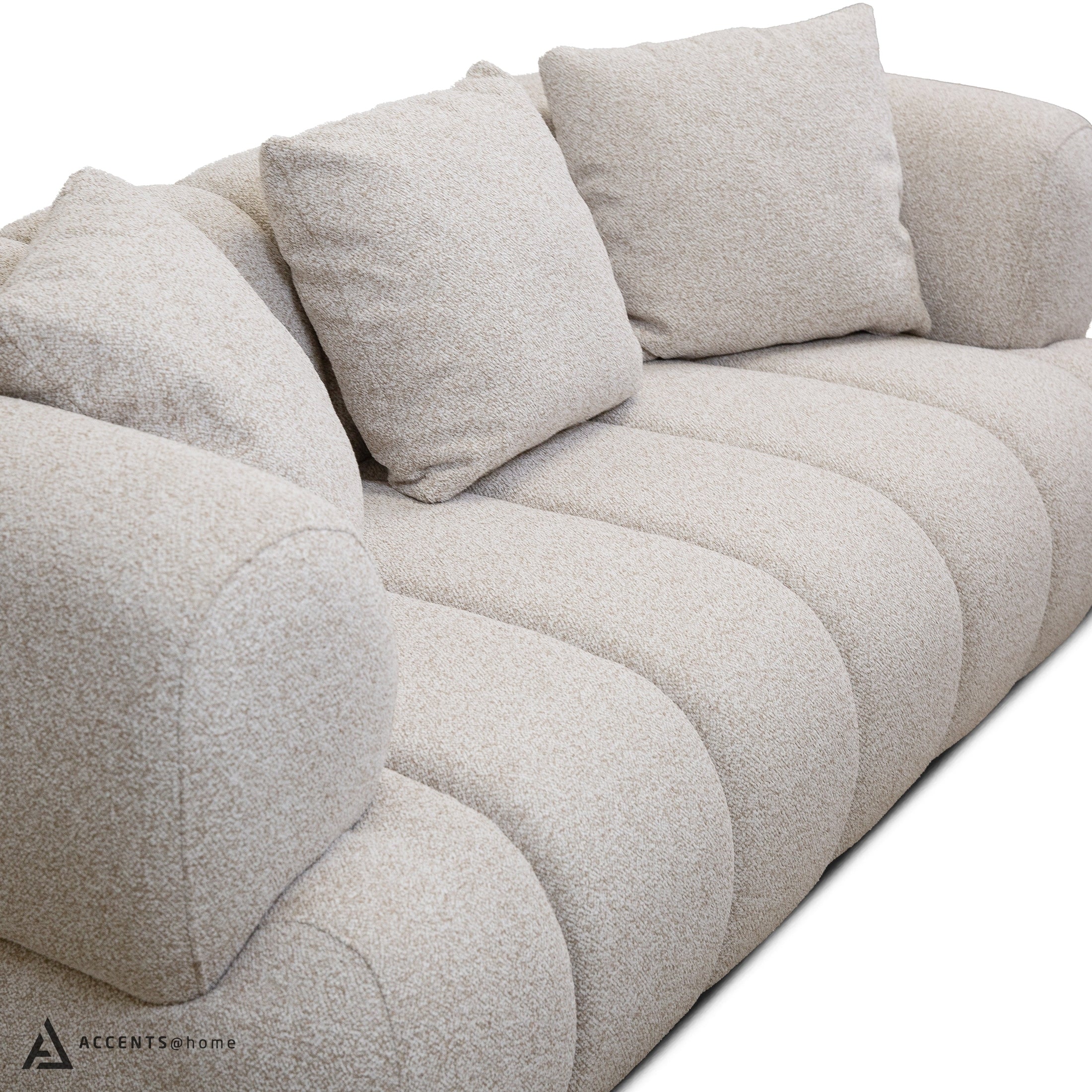 Adonis Sofa w/3 Pillows - Natural - Image 7