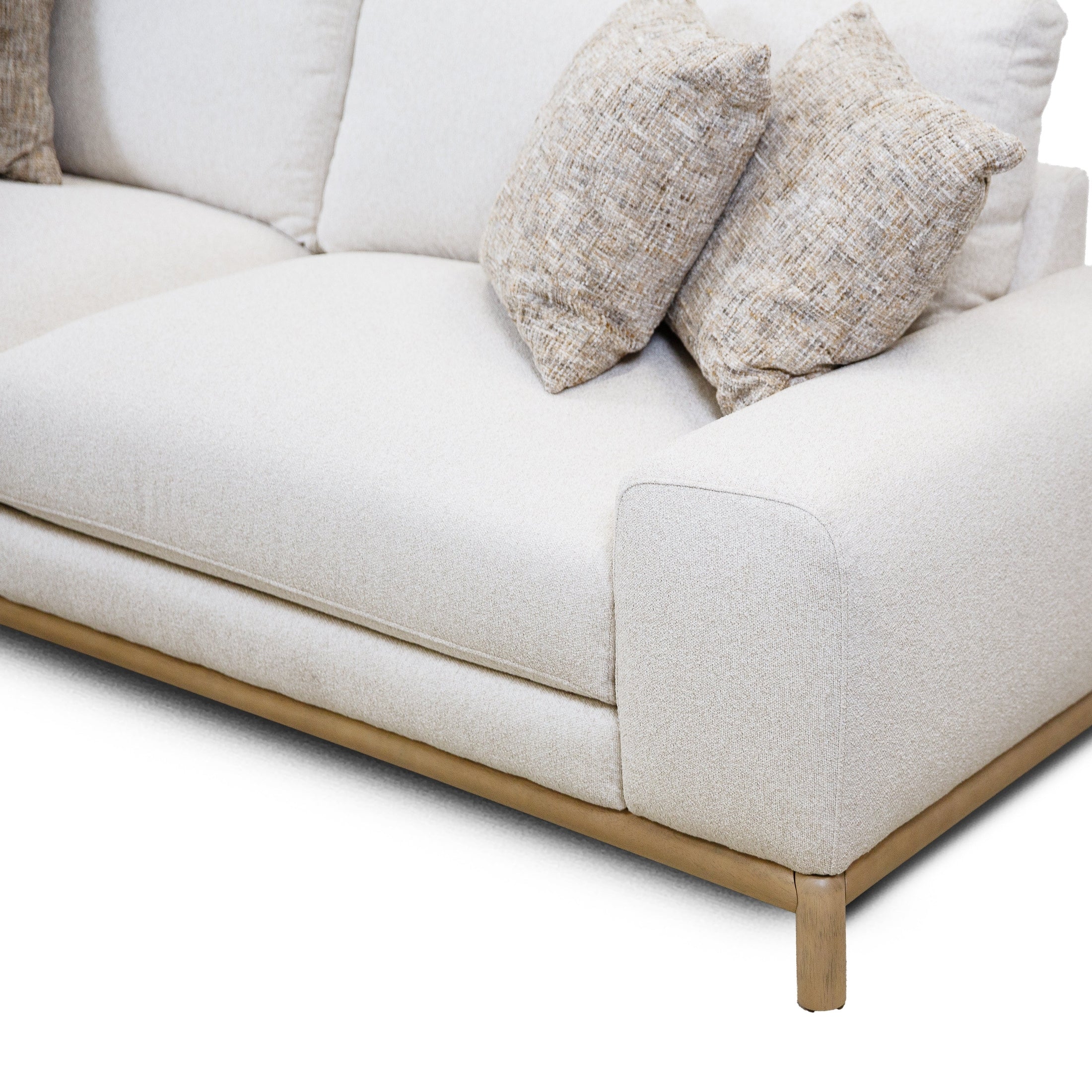 Aina Modern Comfort Sofa- 4 Seater - Image 5