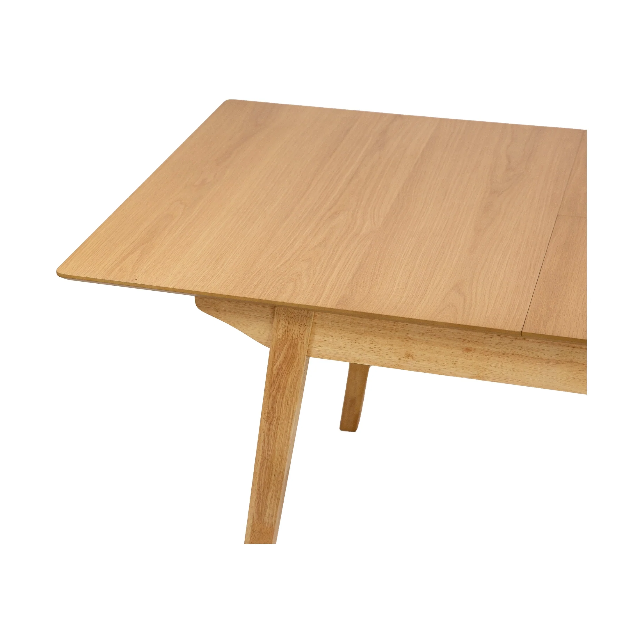 Aldus Extendable Wooden Dining Table - Natural Oak Finish - Image 4