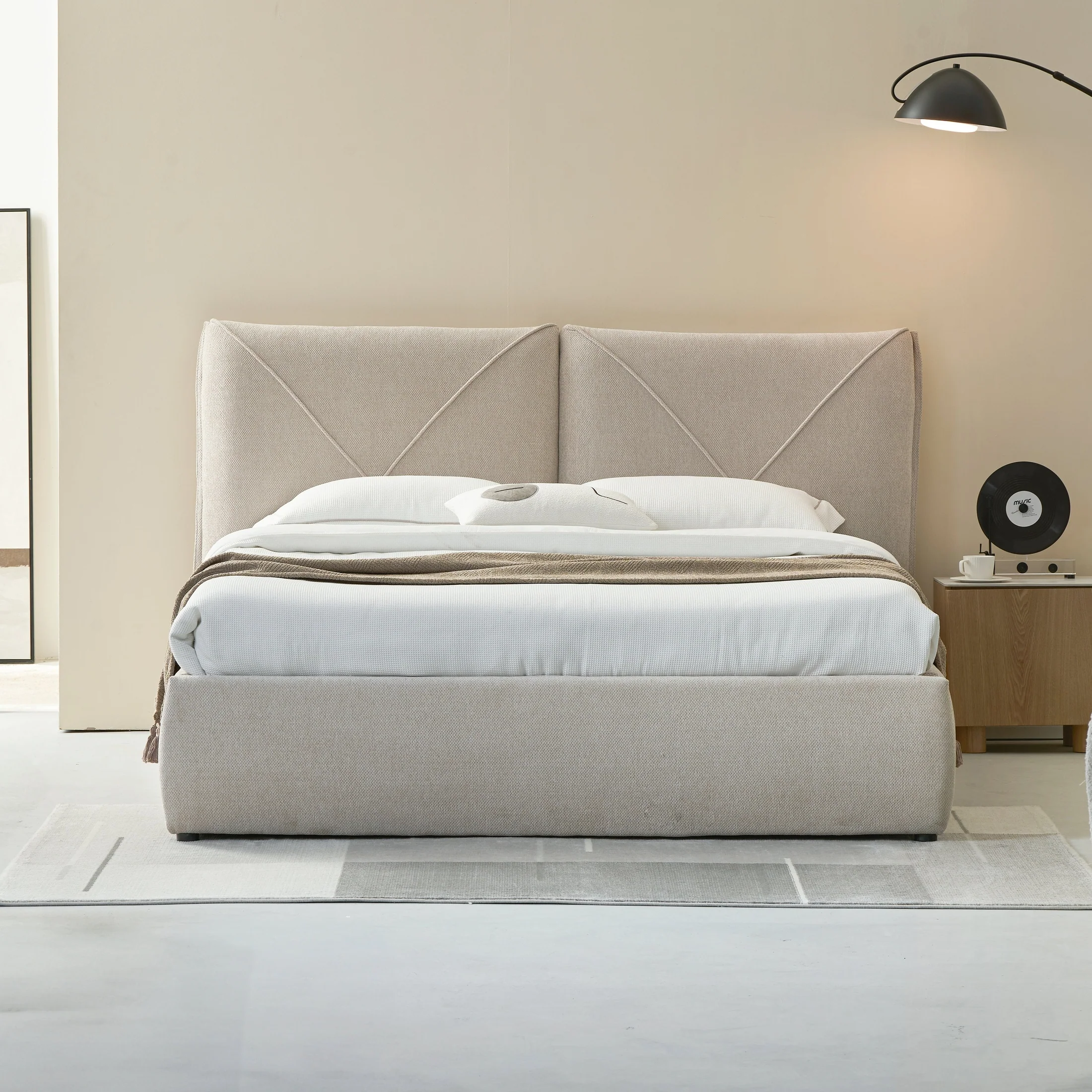 Aleksey Uphostered Bed - Image 14