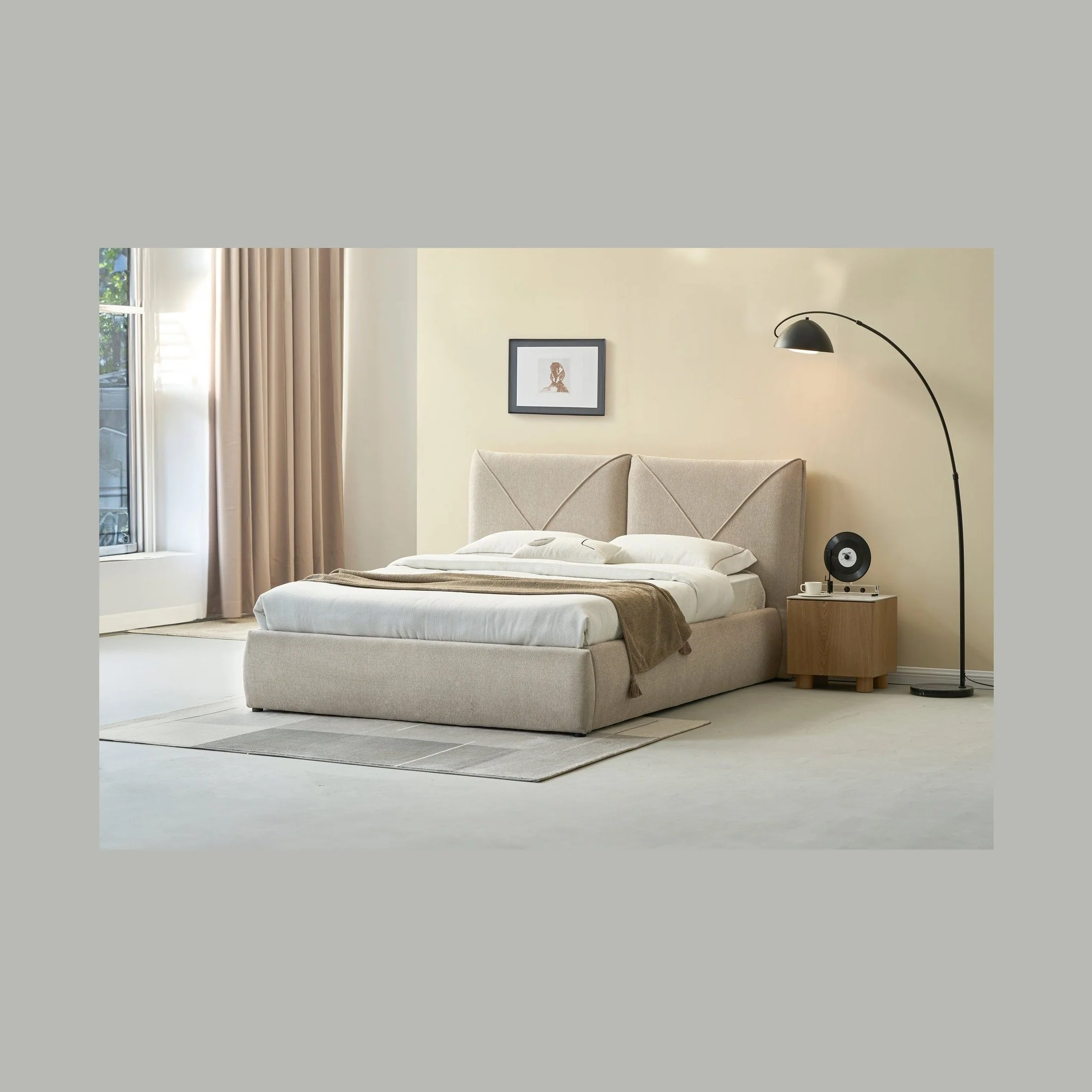 Aleksey Uphostered Bed - Image 15