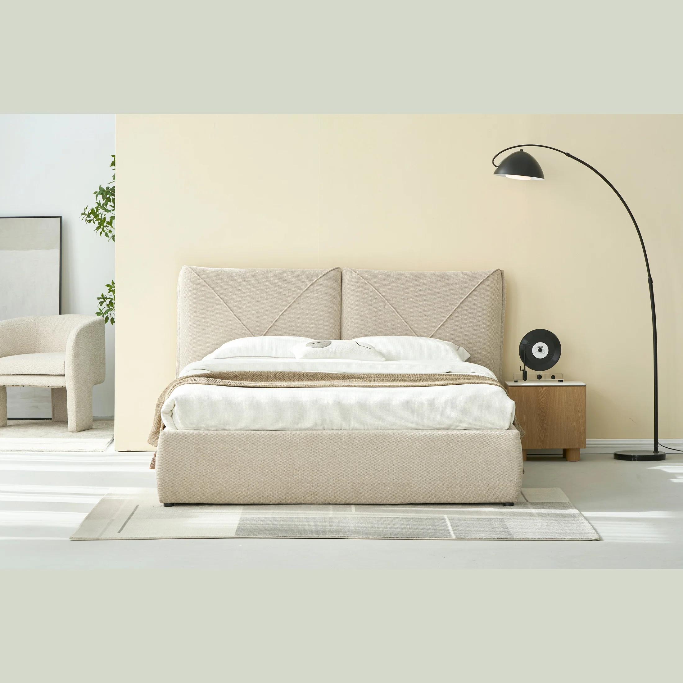 Aleksey Uphostered Bed - Image 16
