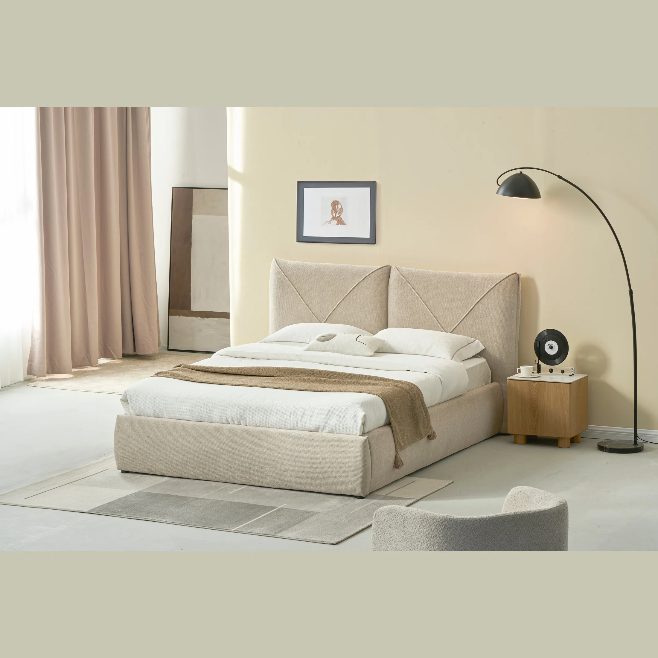 Aleksey Uphostered Bed - Image 19