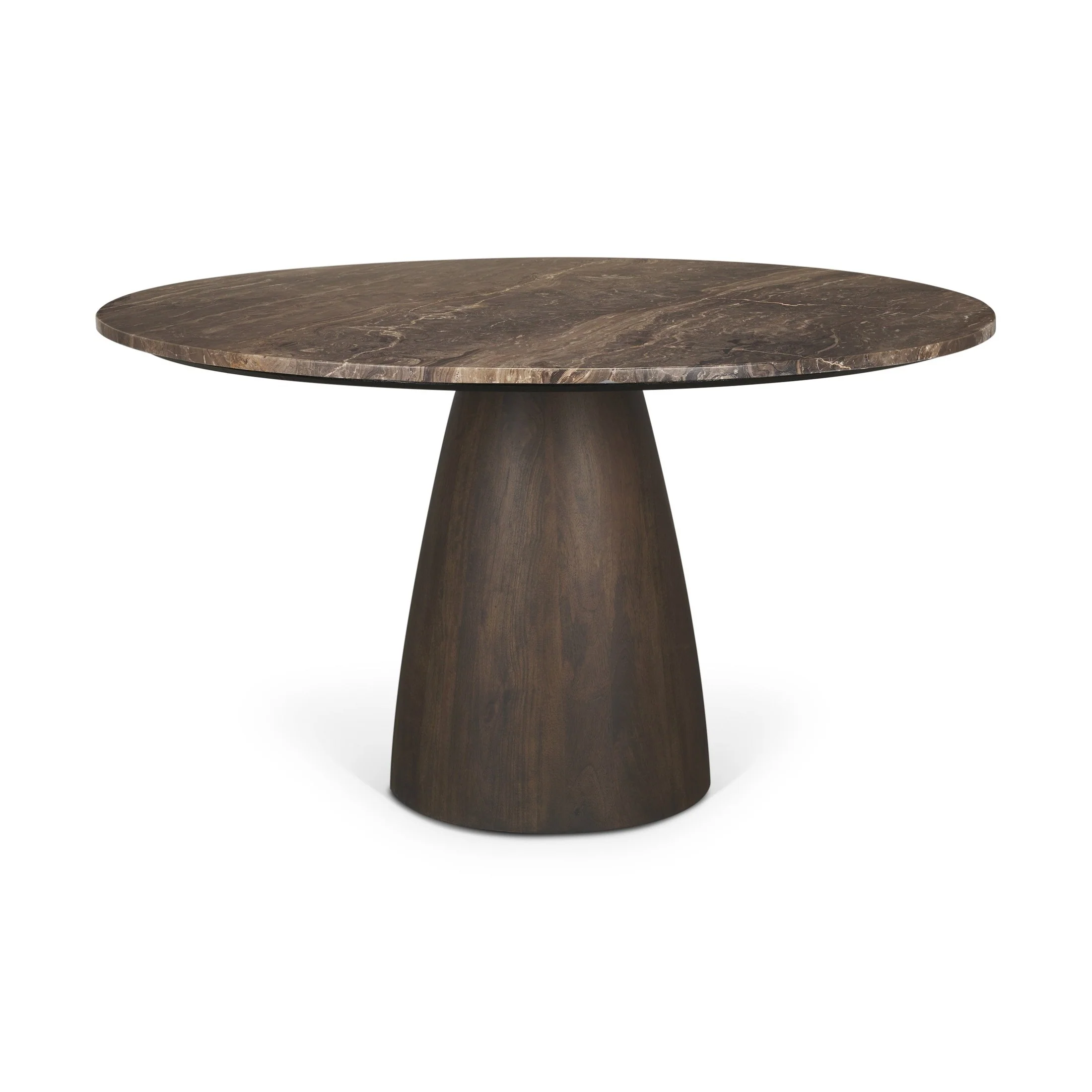 Allyson Round Marble Dining Table - Image 17