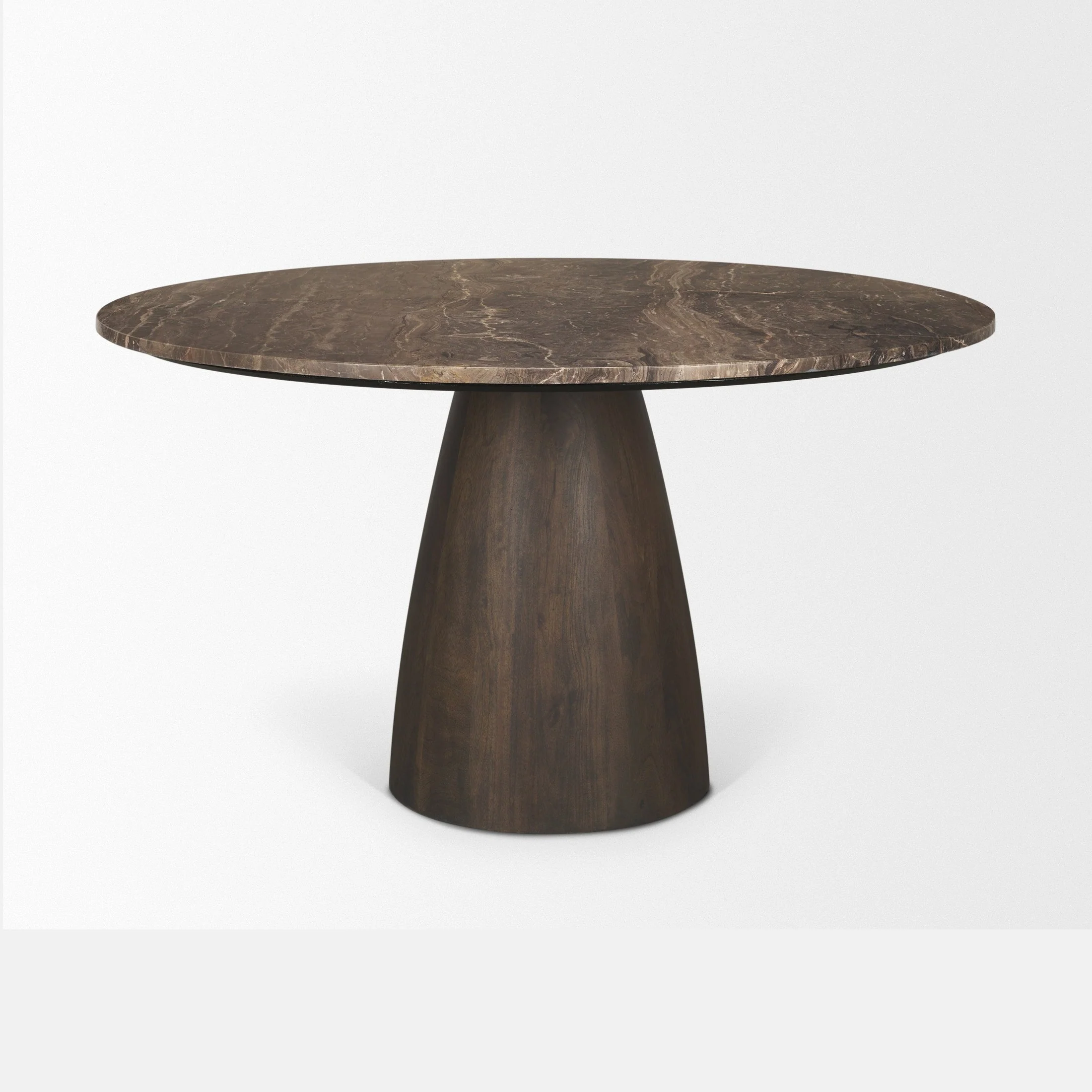 Allyson Round Marble Dining Table - Image 18
