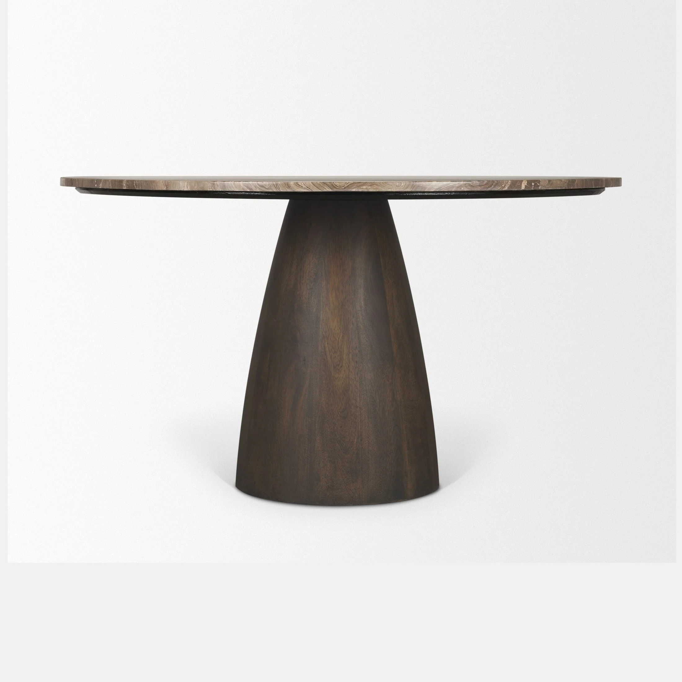 Allyson Round Marble Dining Table - Image 19