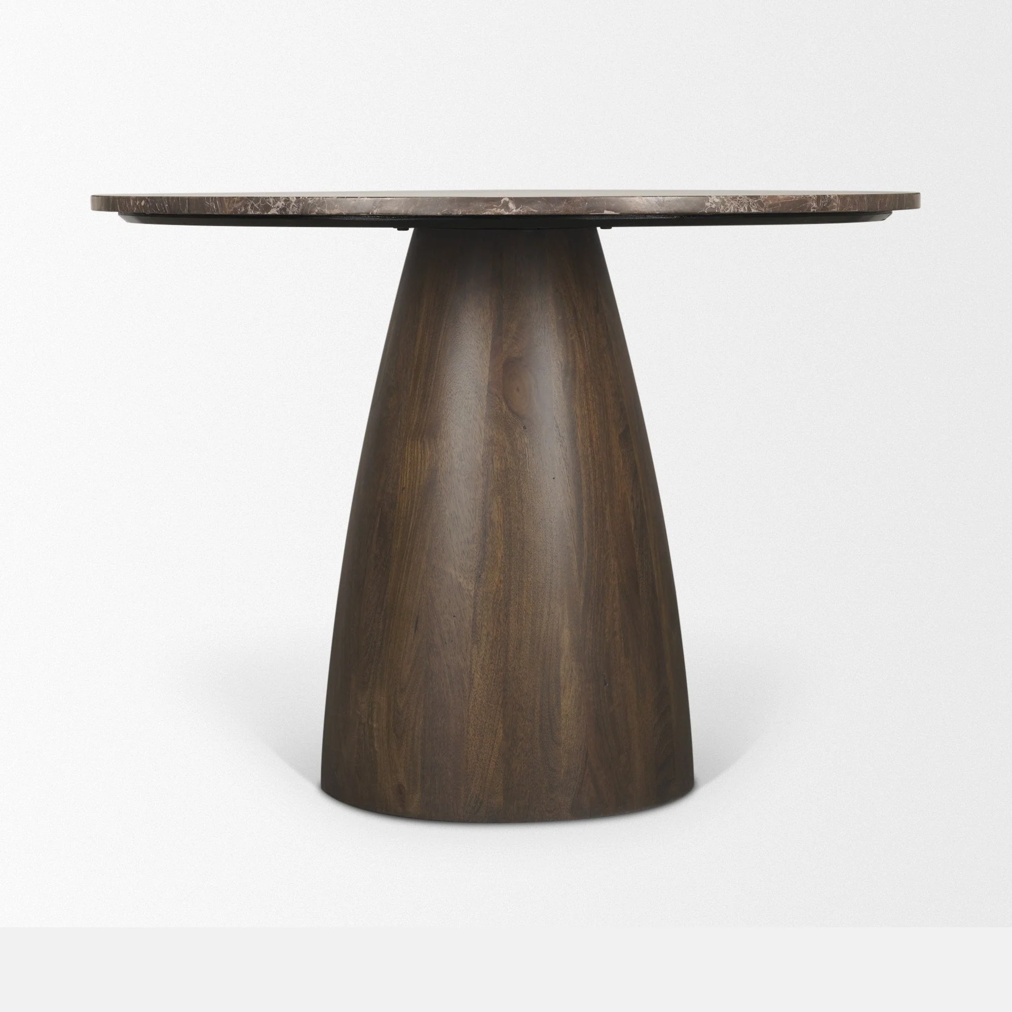 Allyson Round Marble Dining Table - Image 3