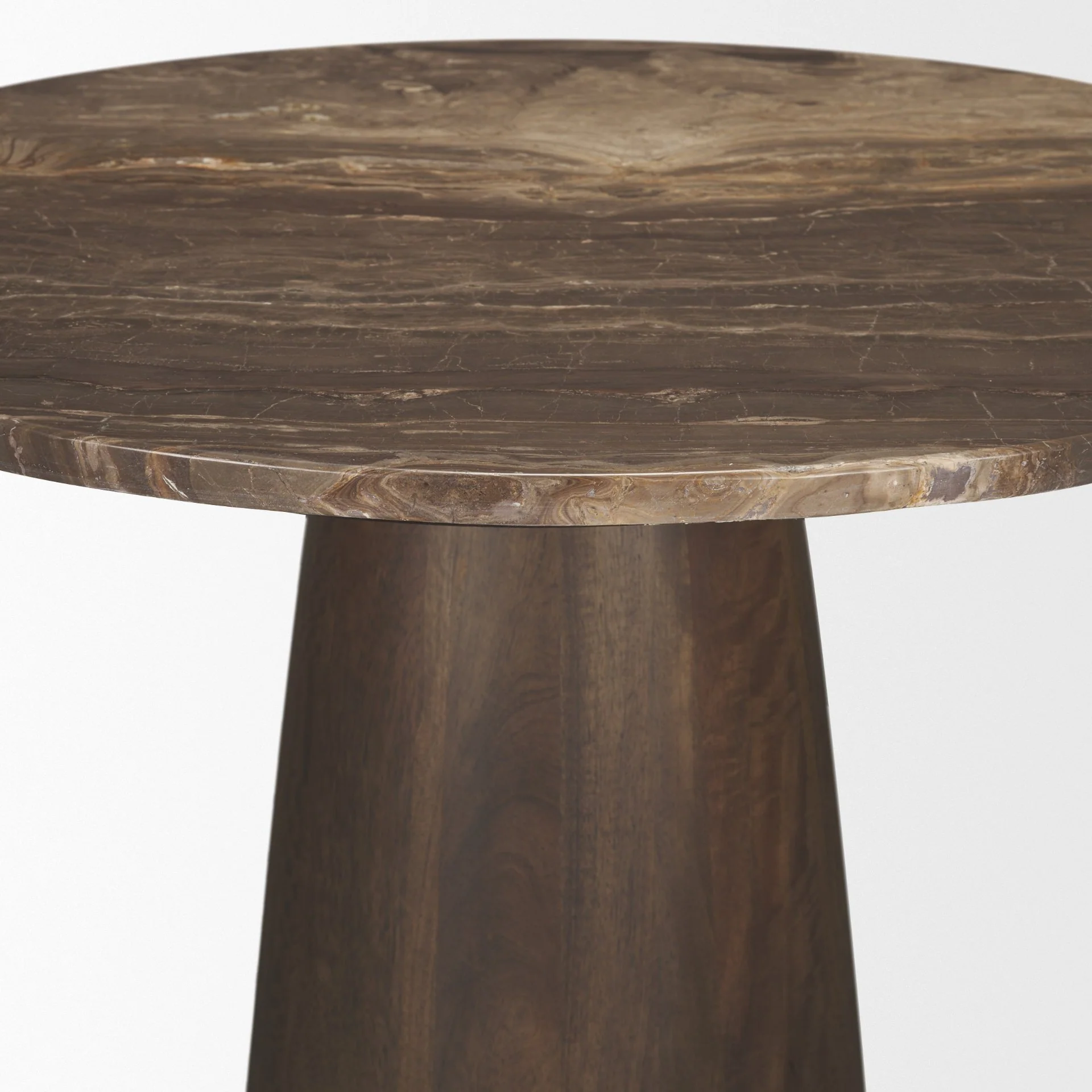 Allyson Round Marble Dining Table - Image 30