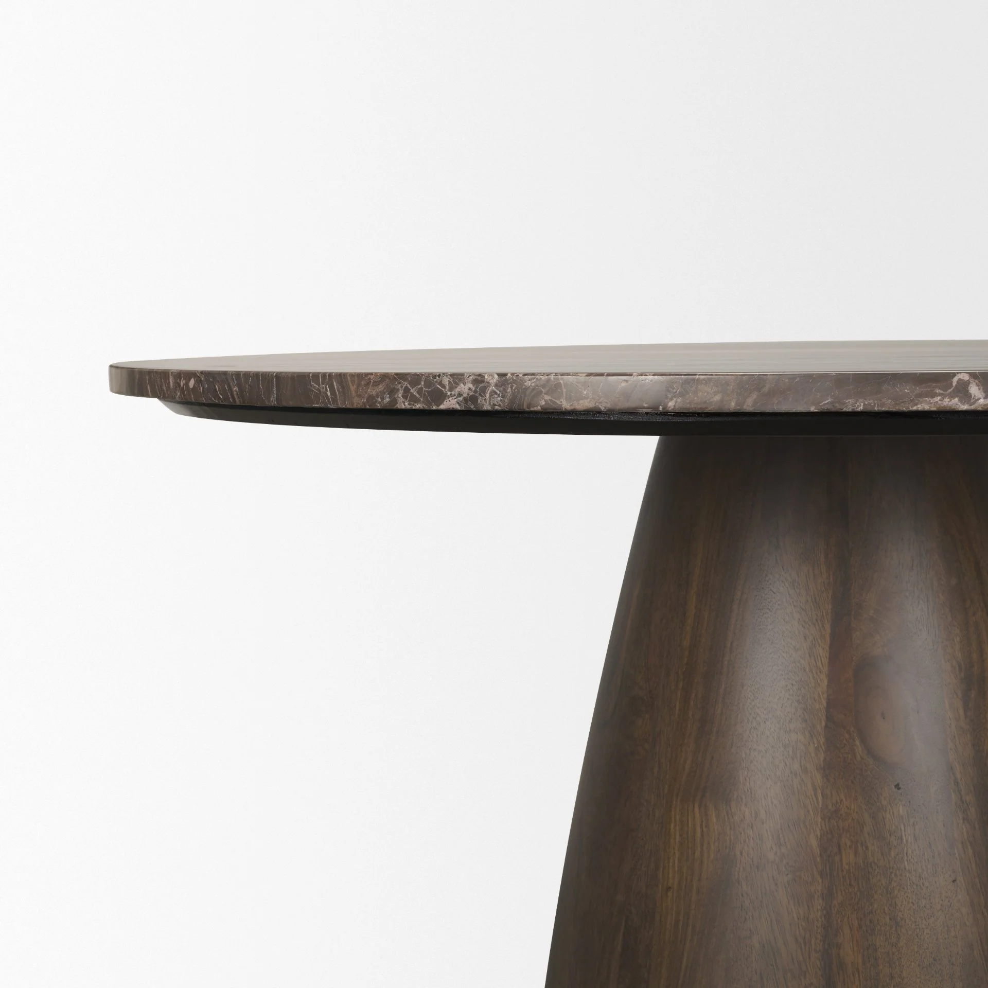 Allyson Round Marble Dining Table - Image 6