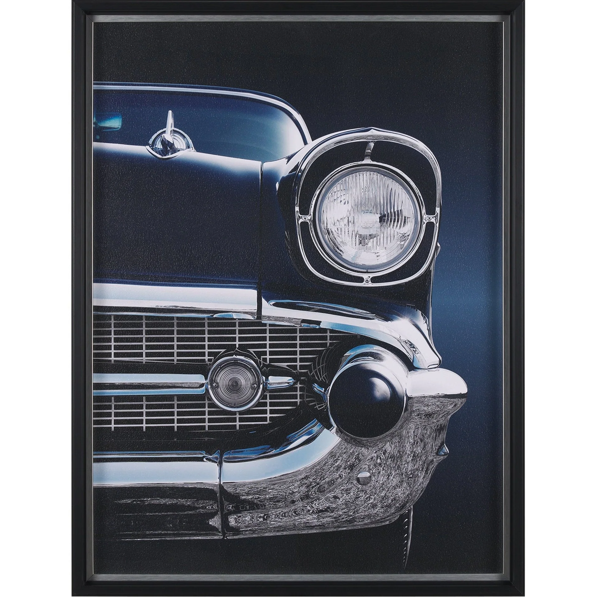 American Classic Car Bel Air 1957 Framed Photo Art Print