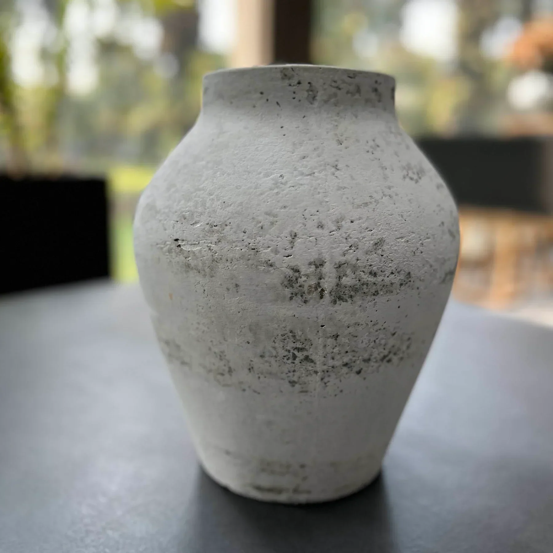 Amphora Vase - Antique White - Image 2