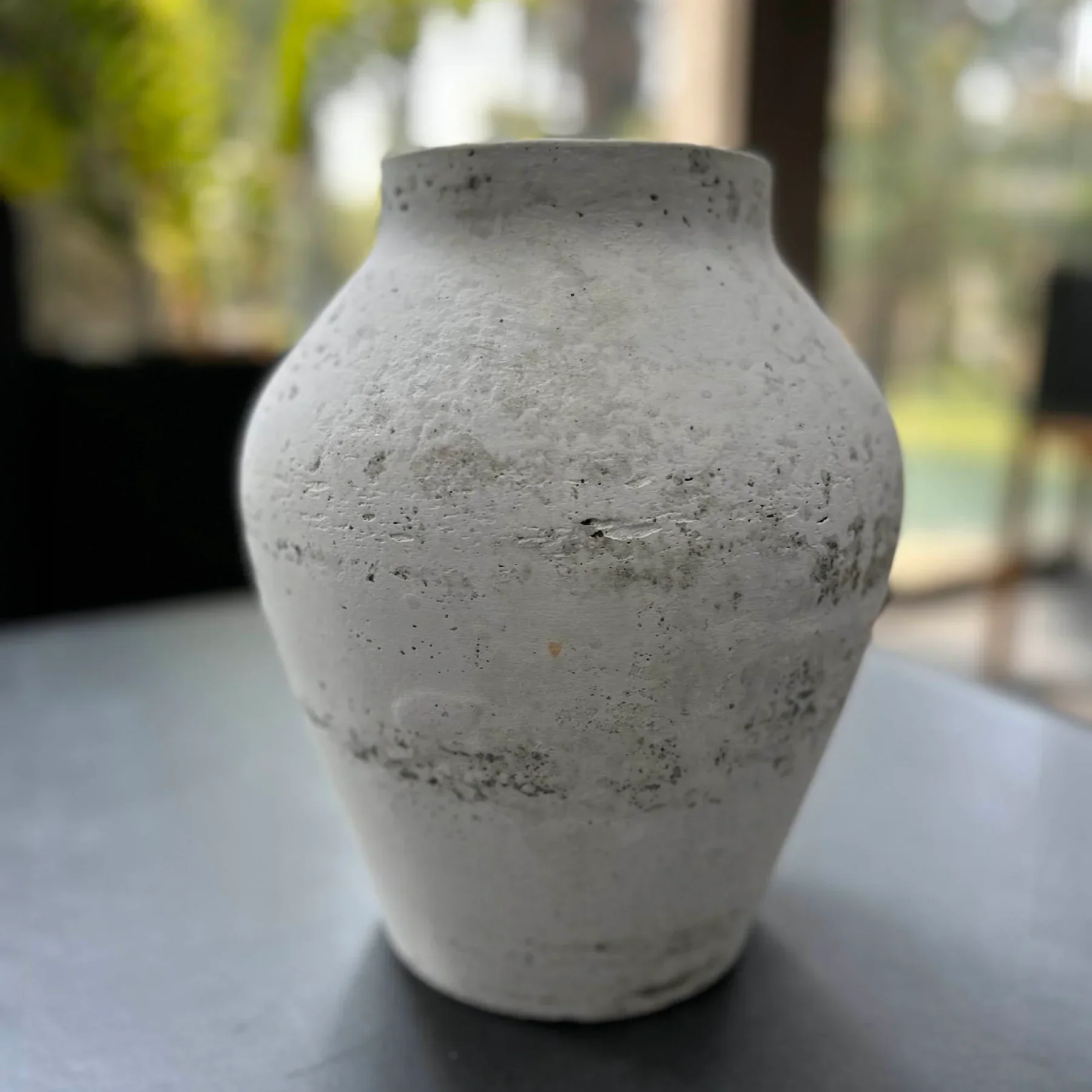 Amphora Vase - Antique White - Image 3