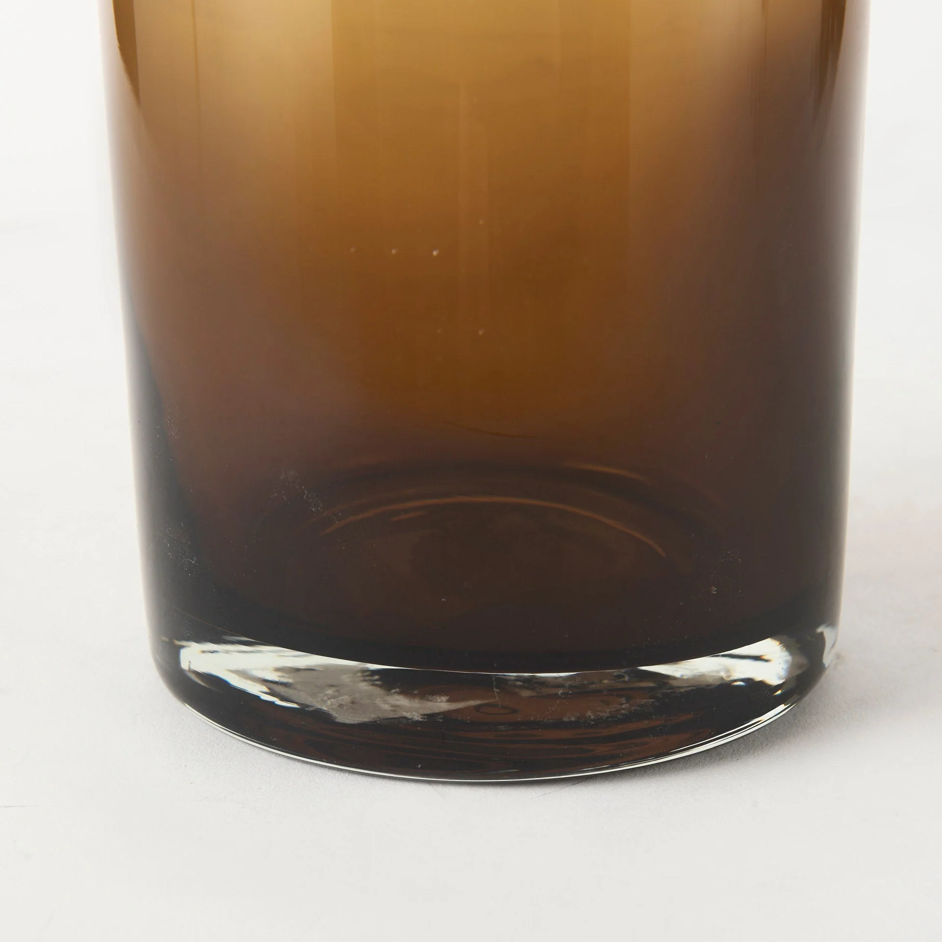 Amrita 4.8L x 4.8W x 16.0H Golden Brown Glass Vase - Image 6