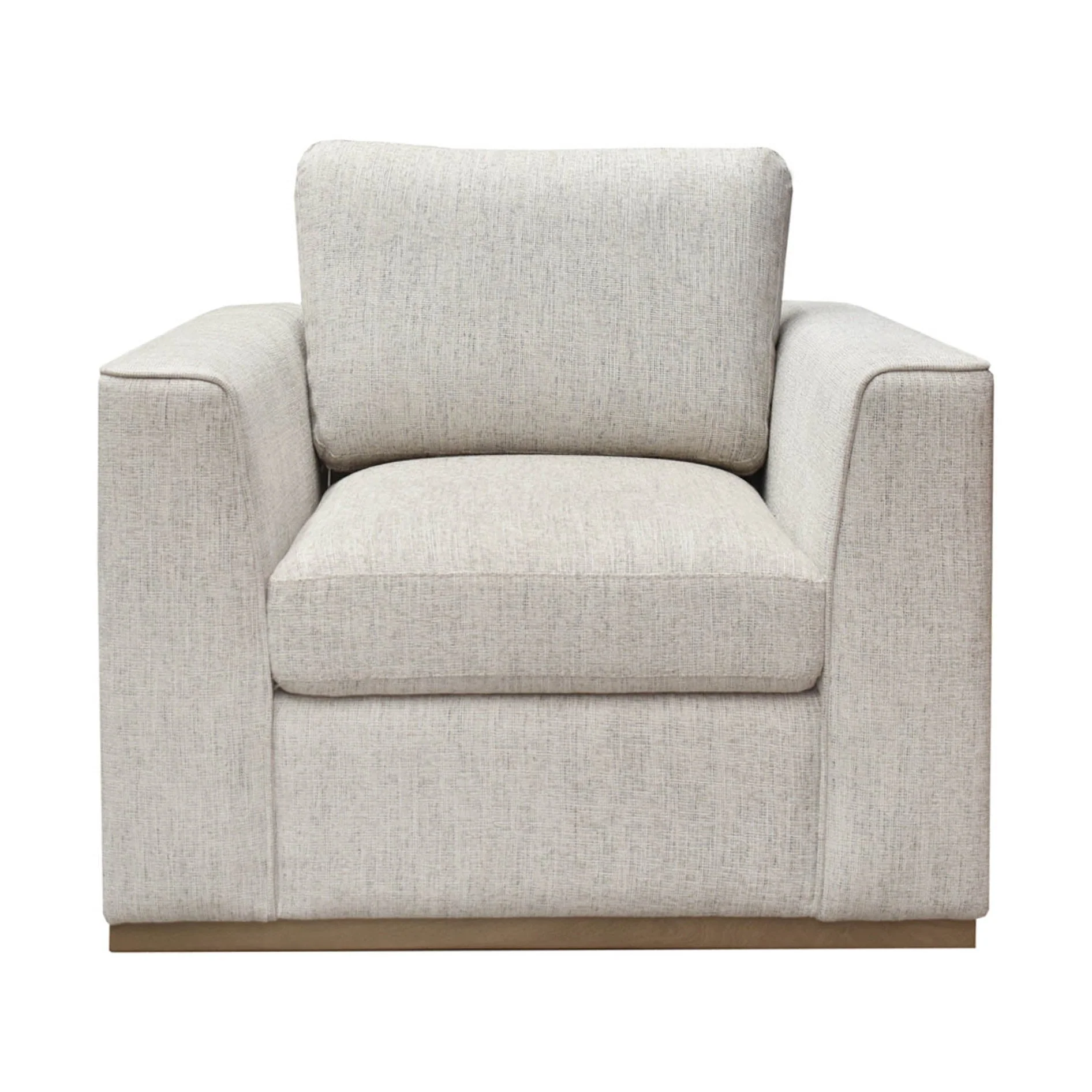 Anderson Club Chair - Woven Linen - Image 2