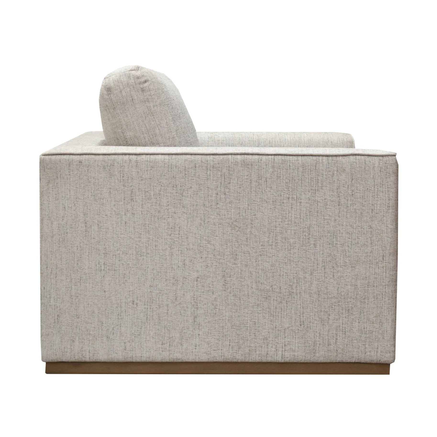 Anderson Club Chair - Woven Linen - Image 3