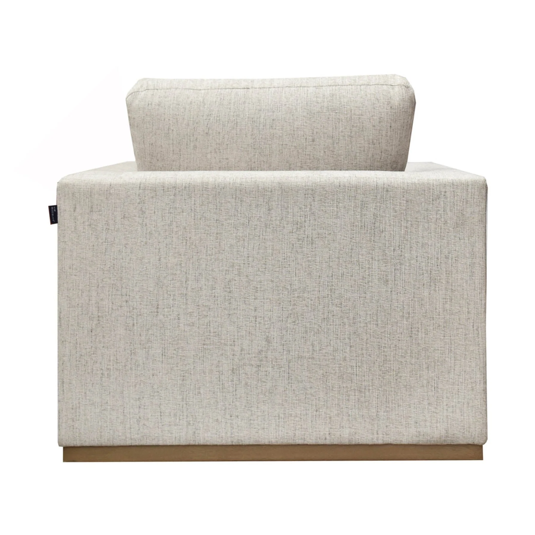 Anderson Club Chair - Woven Linen - Image 5