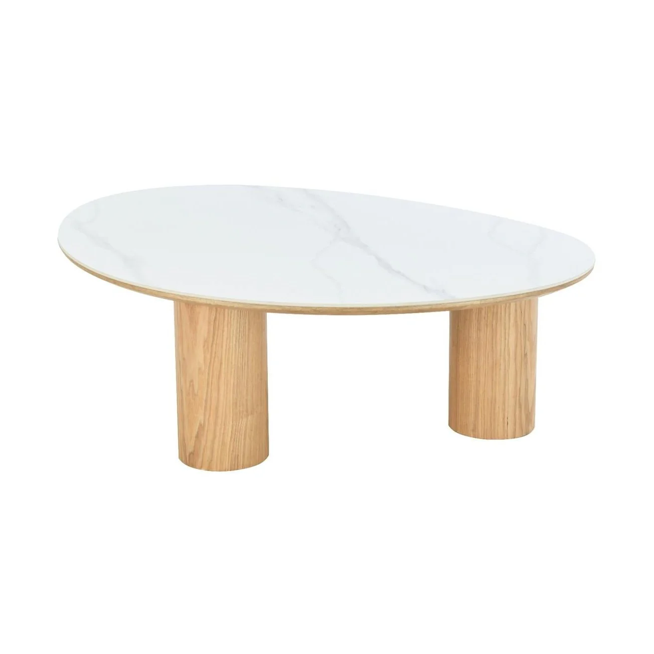 Andi Round Coffee Table with Ceramic Top - Image 2