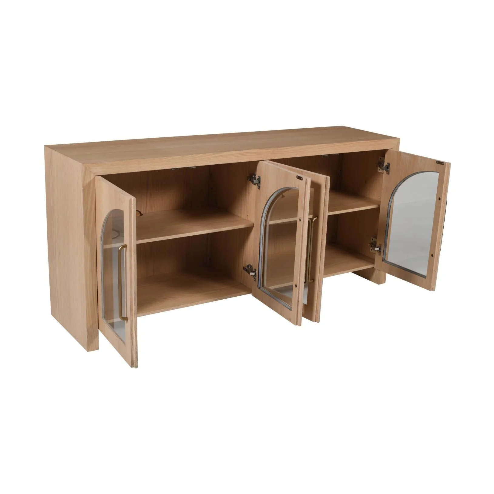 Archimedes 60" Console in Natural Oak - Image 2