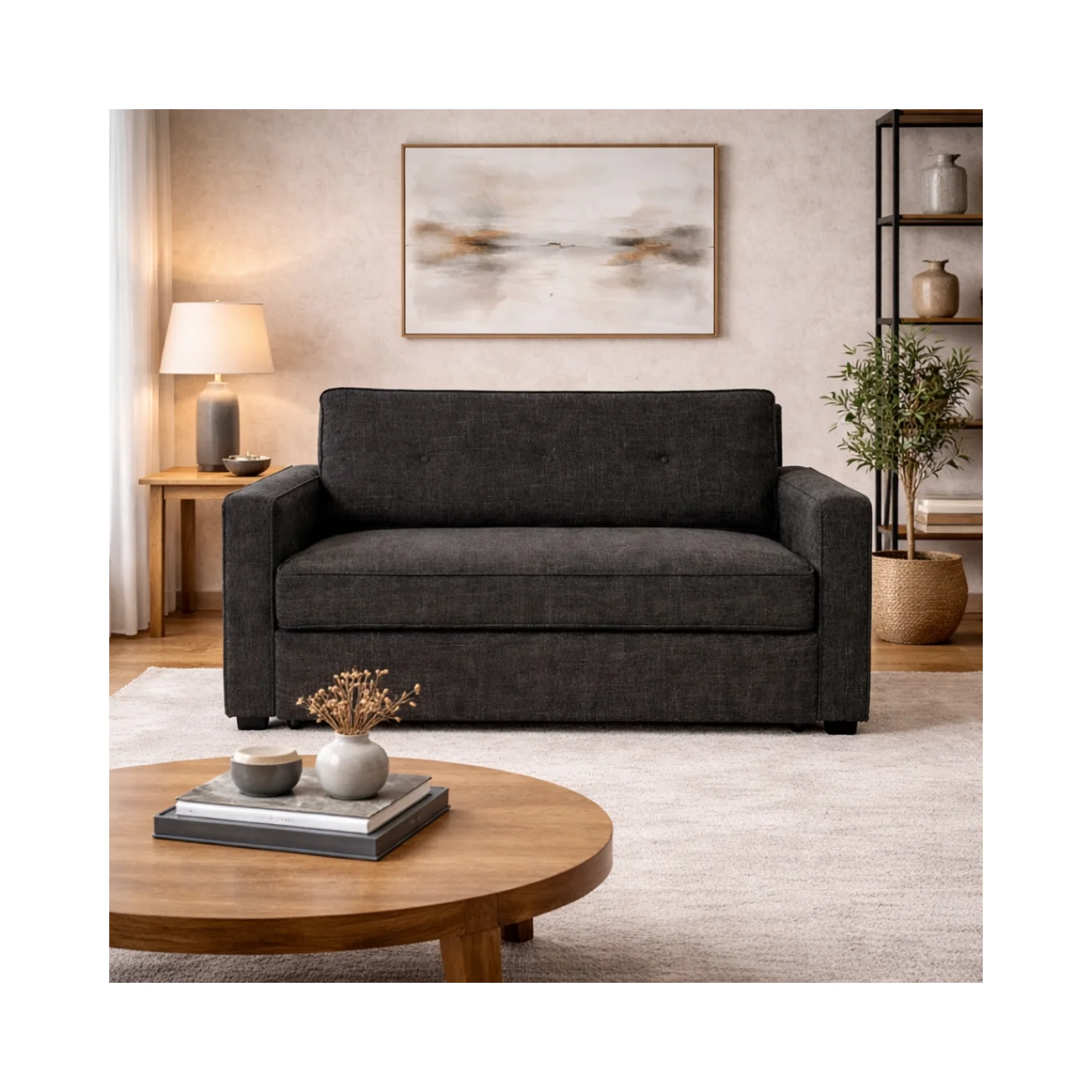 Argyle Pull Out Loveseat Bed - Image 16