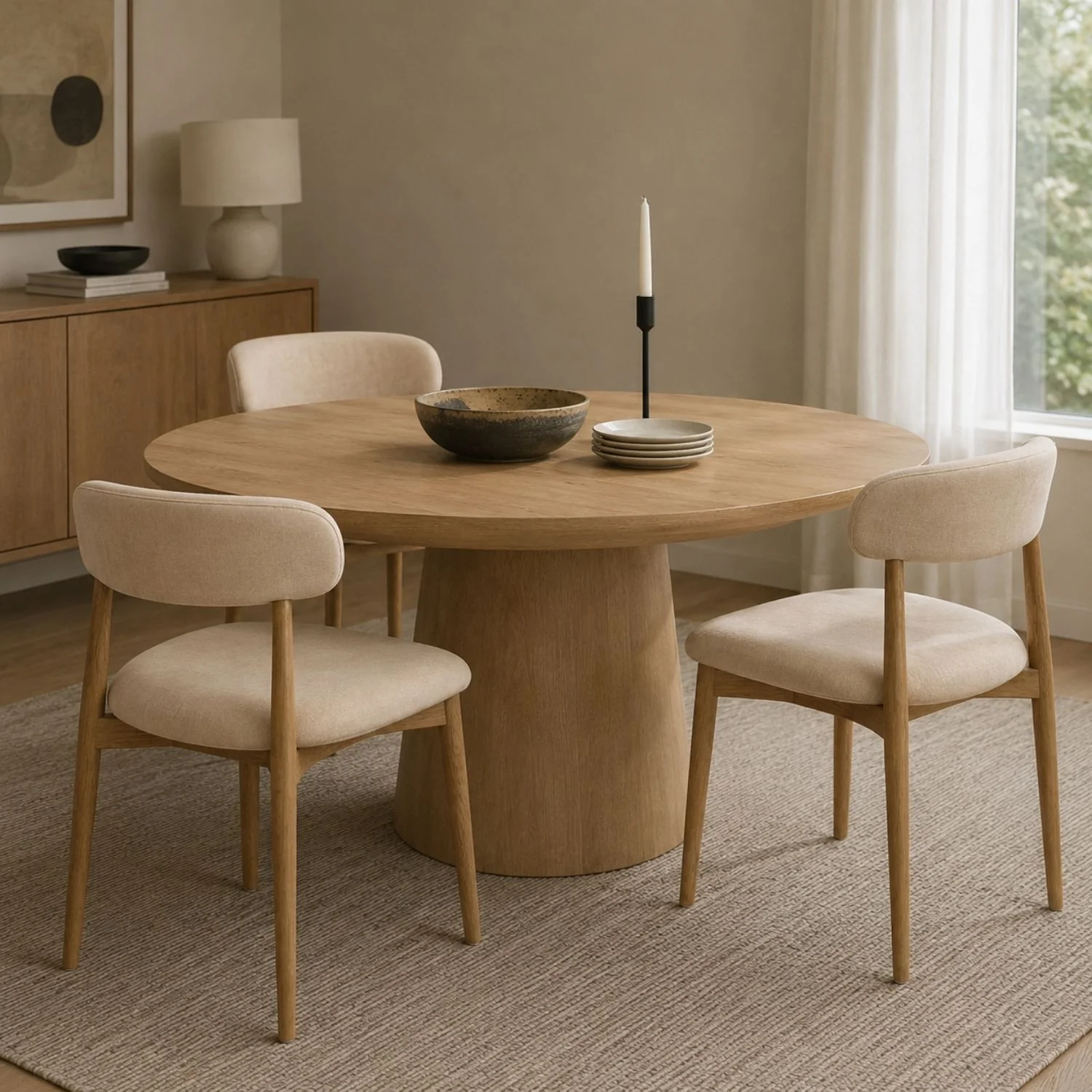 Arista Dining Chair - Natural - Image 2
