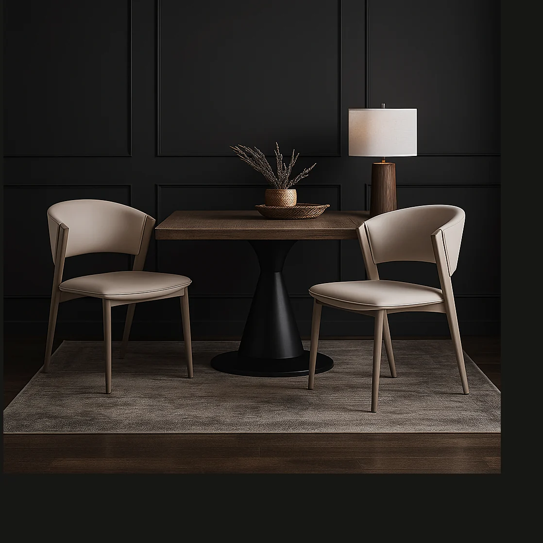 Arne Dining Chair - Beige - Image 5