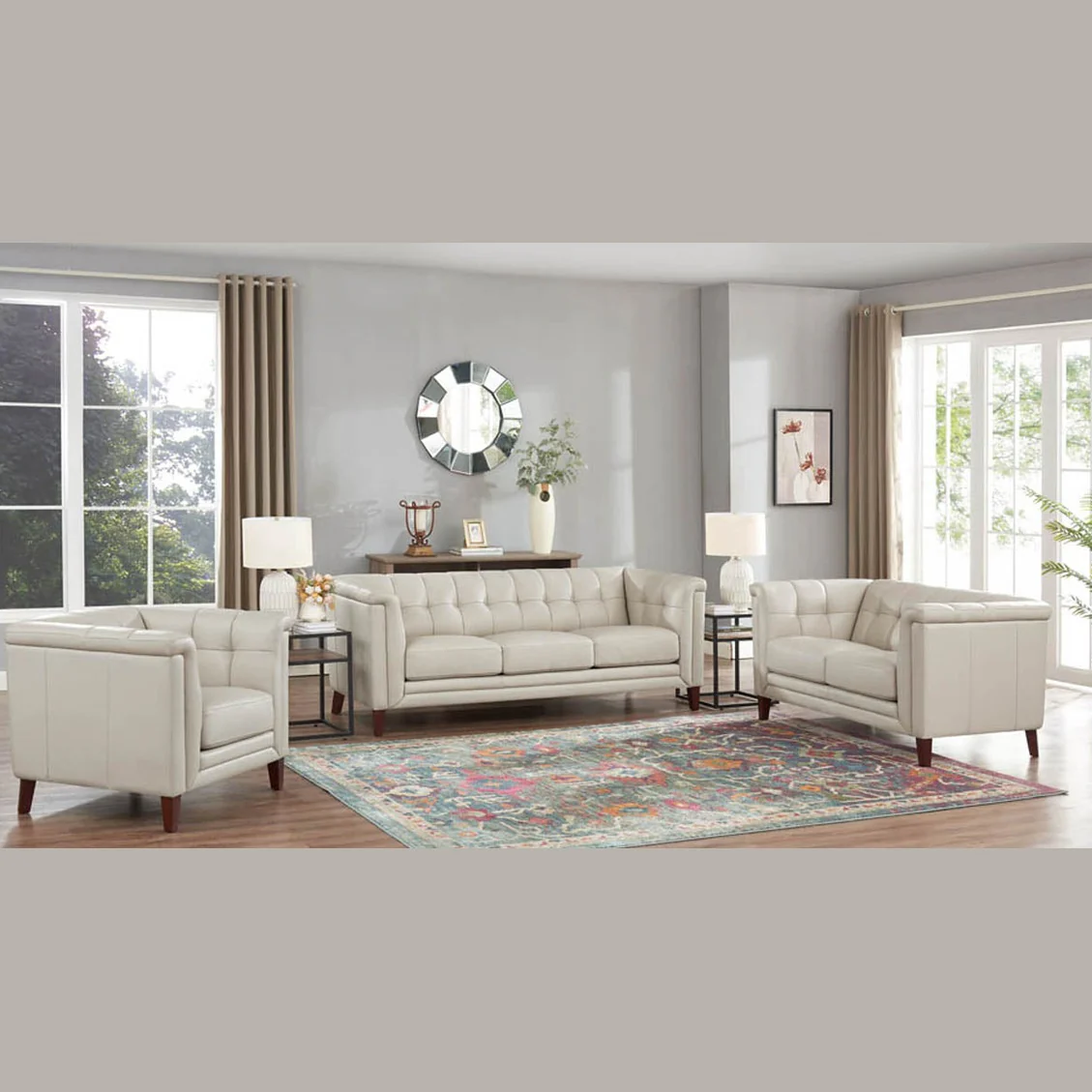 Arvon Genuine Leather Sofa - Image 13