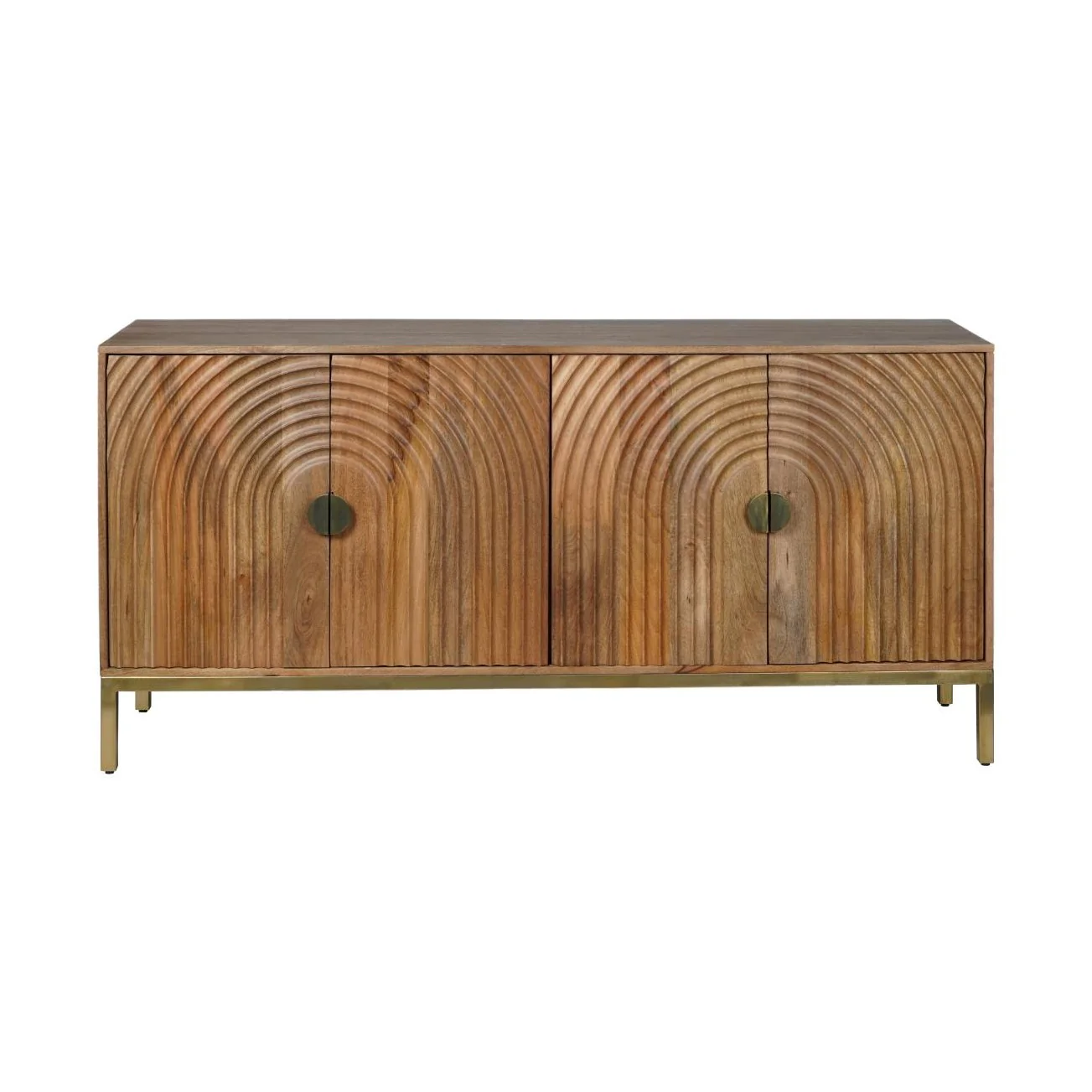 Asher 4 Door Accent Cabinet