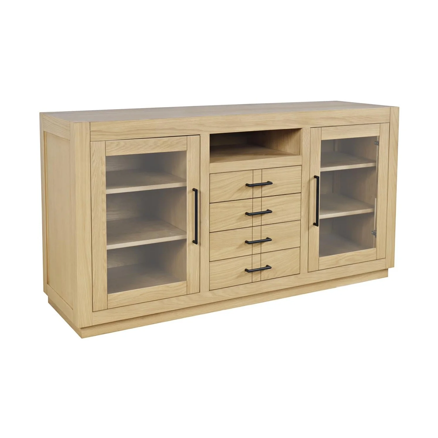 Auburn Hills 60" Console - Light Oak - Image 2
