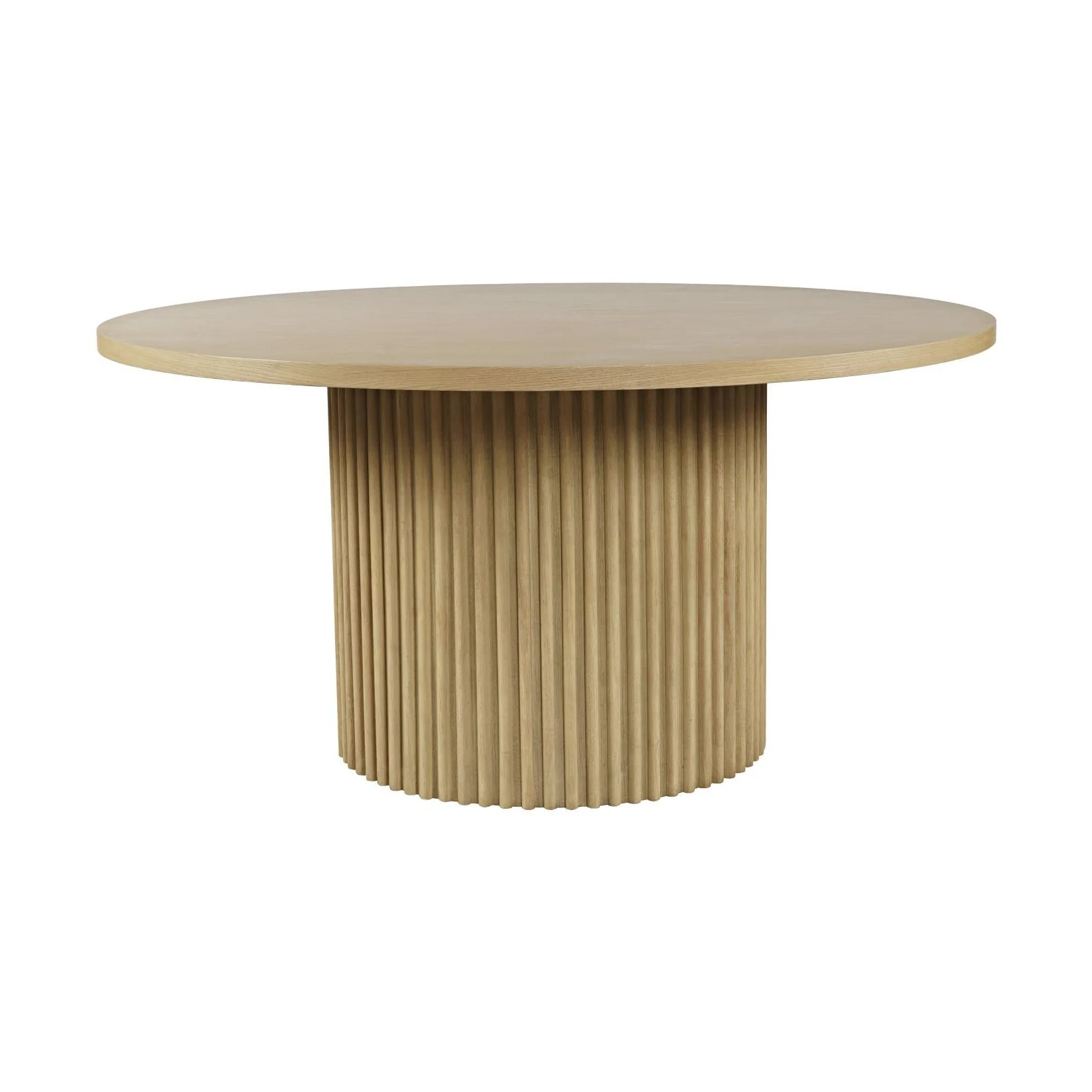 Auden 60" Round Dining Table – Natural Finish - Image 3