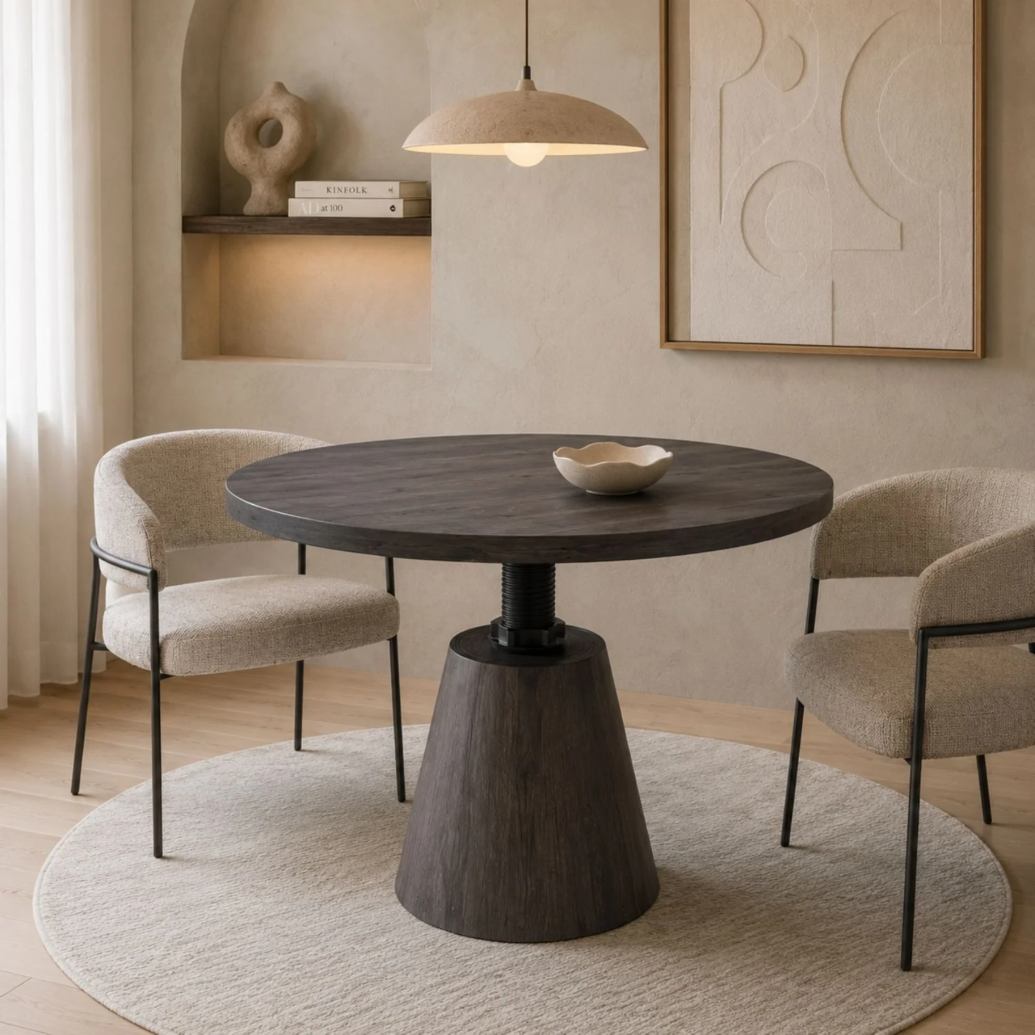 Aurelle Crank Dining Table - Image 2