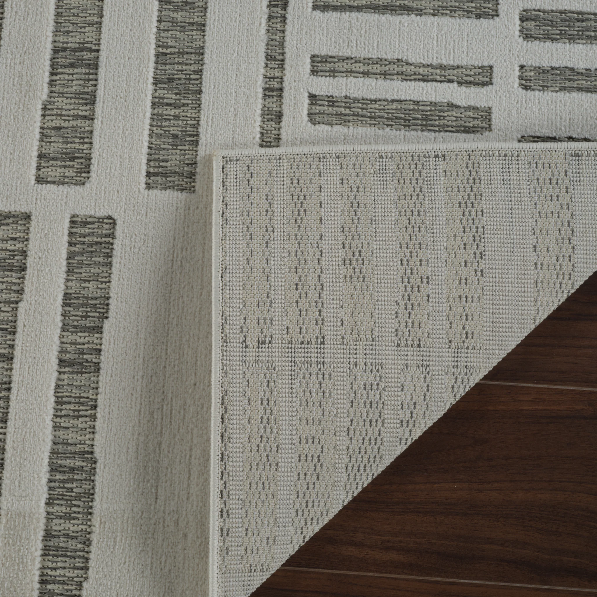 Aurora Cream Modern Rug – Abstract Linear Design - Image 13