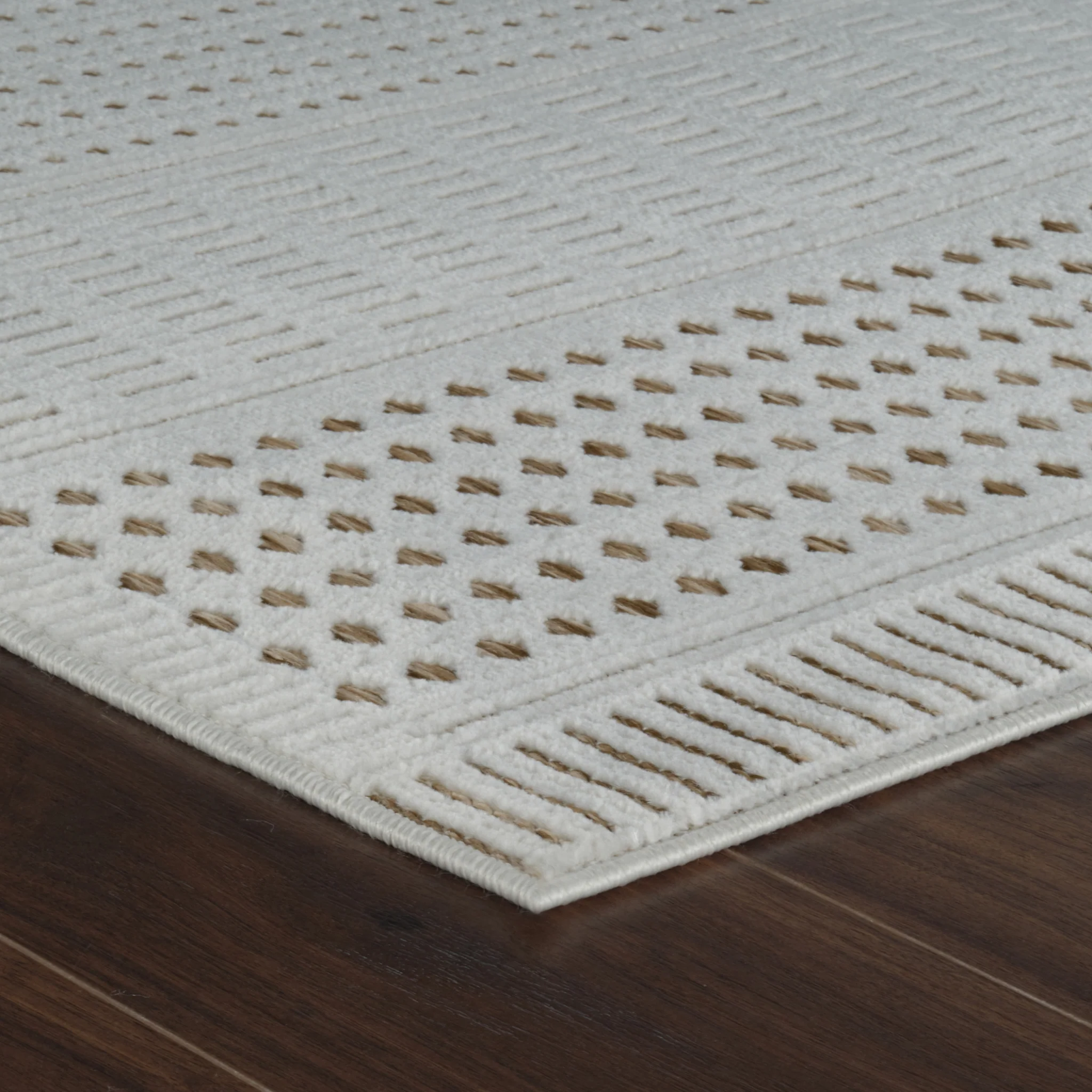 Aurora Beige Modern Rug - Image 11