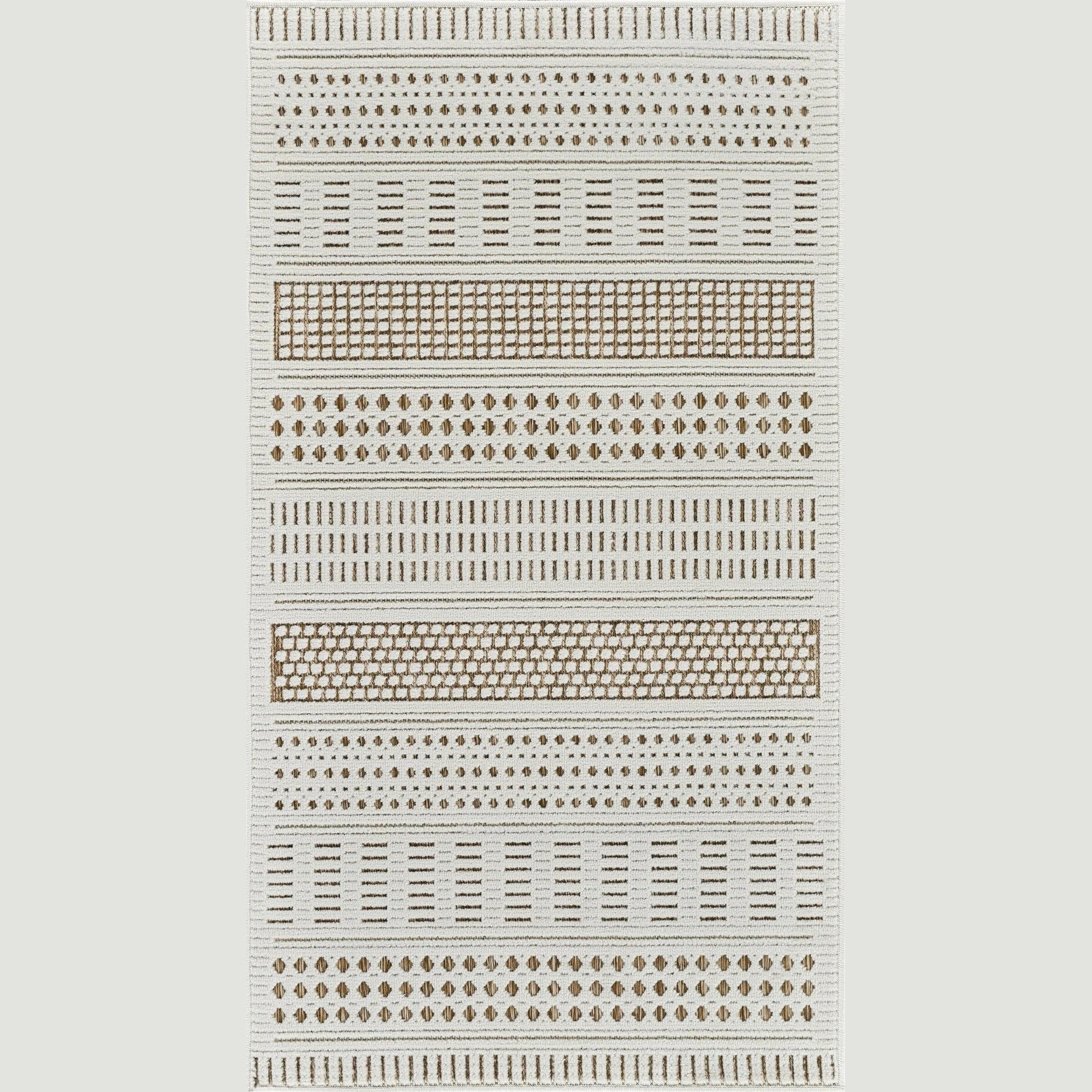 Aurora Beige Modern Rug - Image 3