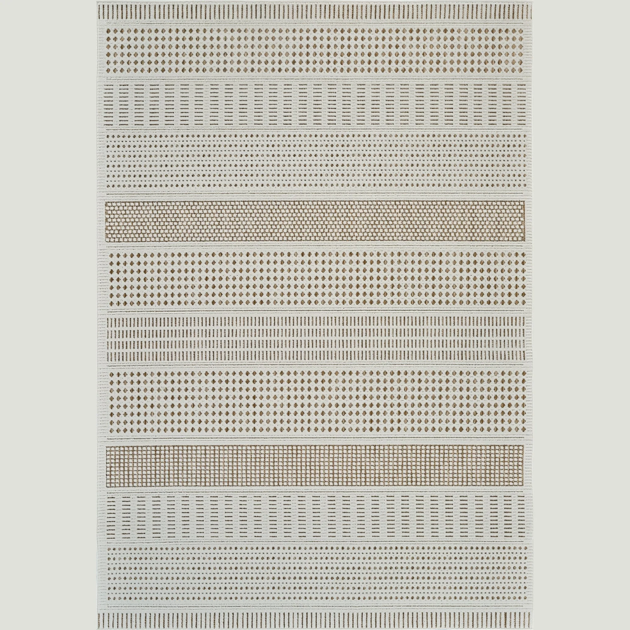 Aurora Beige Modern Rug - Image 4