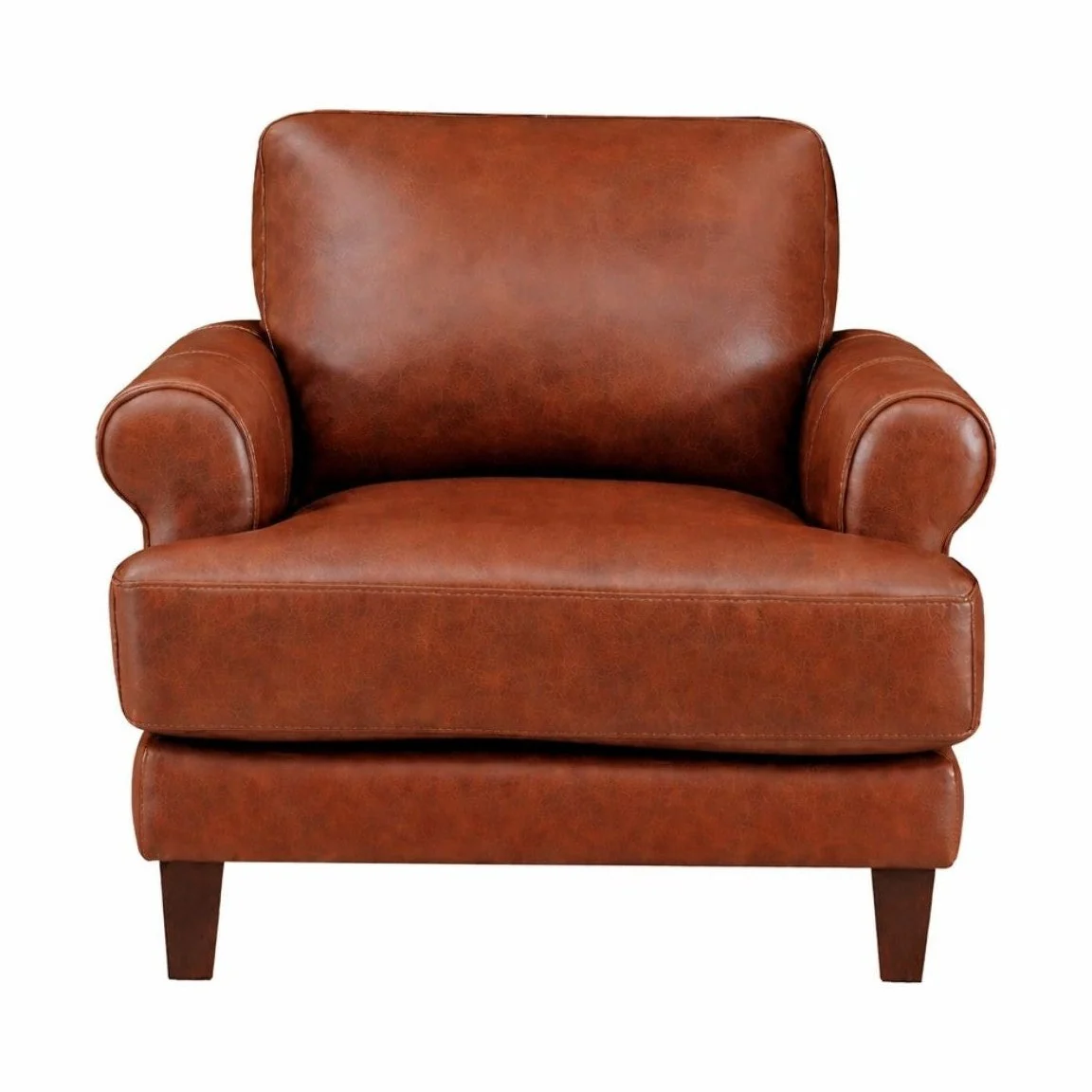 Austra Genuine Leather Accent Chair - Image 10