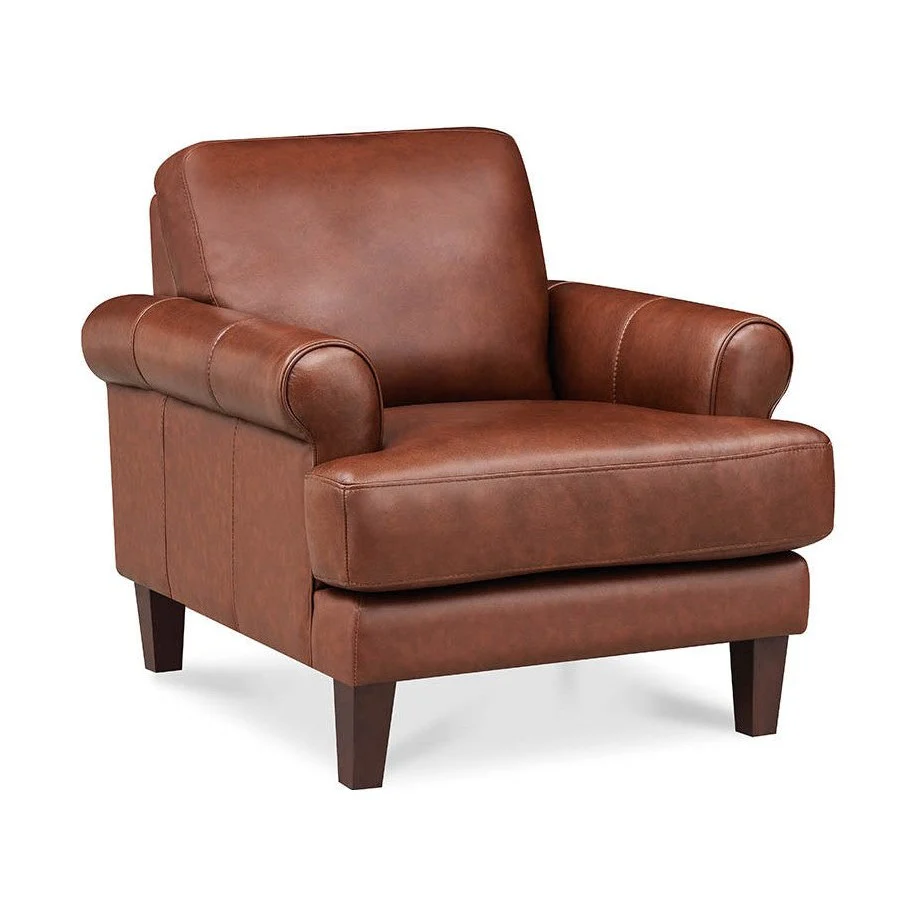 Austra Genuine Leather Accent Chair - Image 11