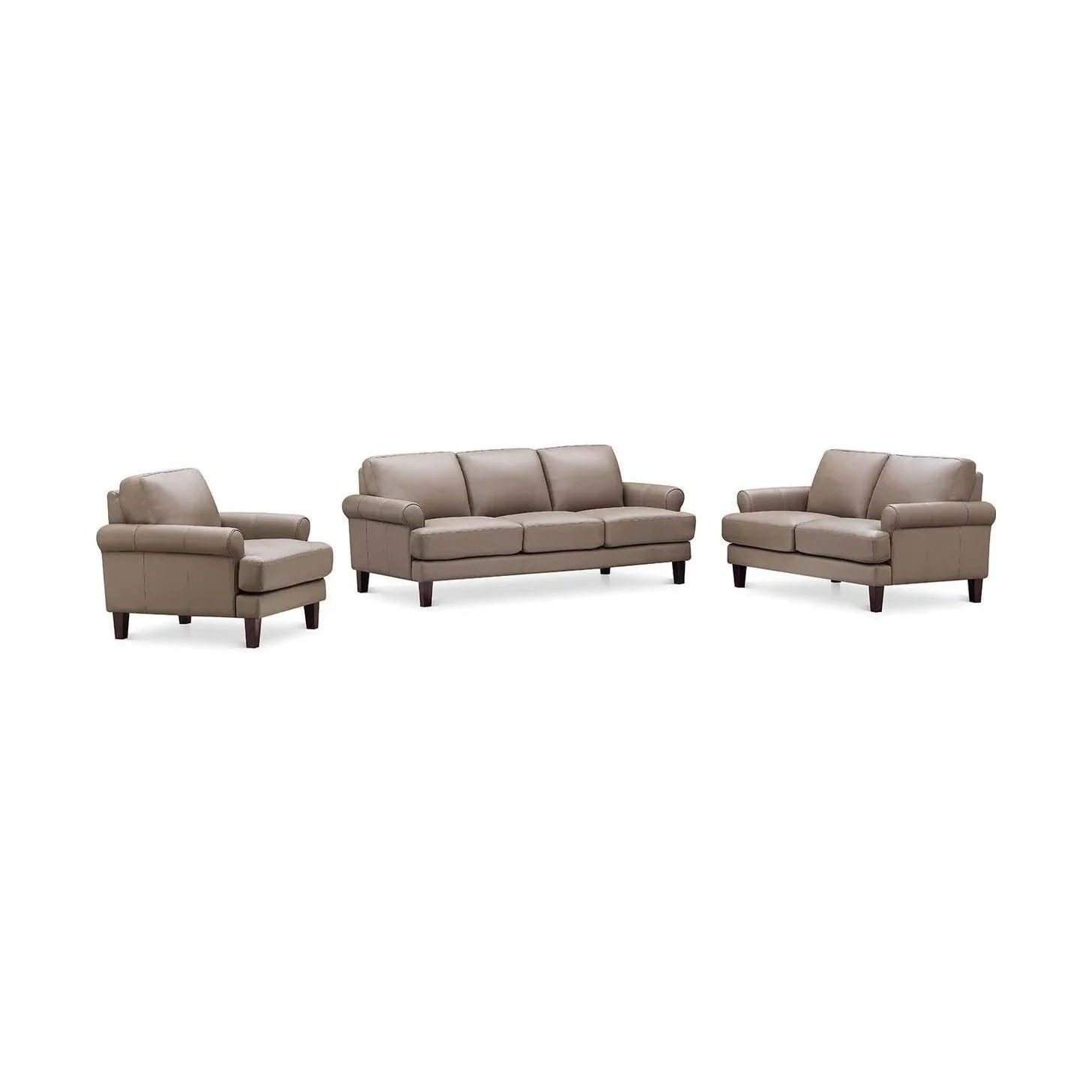 Austra Genuine Leather Accent Chair - Image 6
