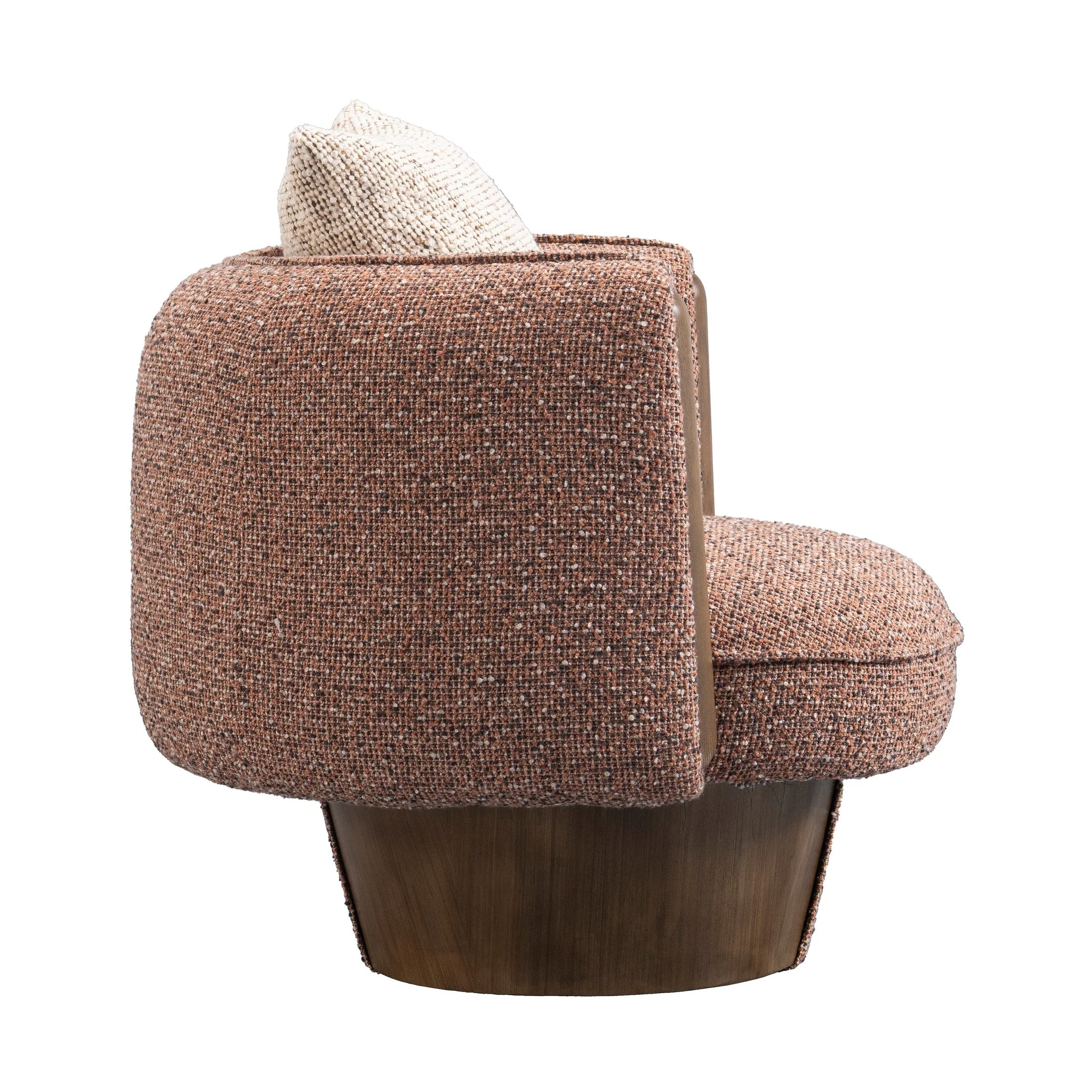 Aylin Curved Accent Chair - Image 4
