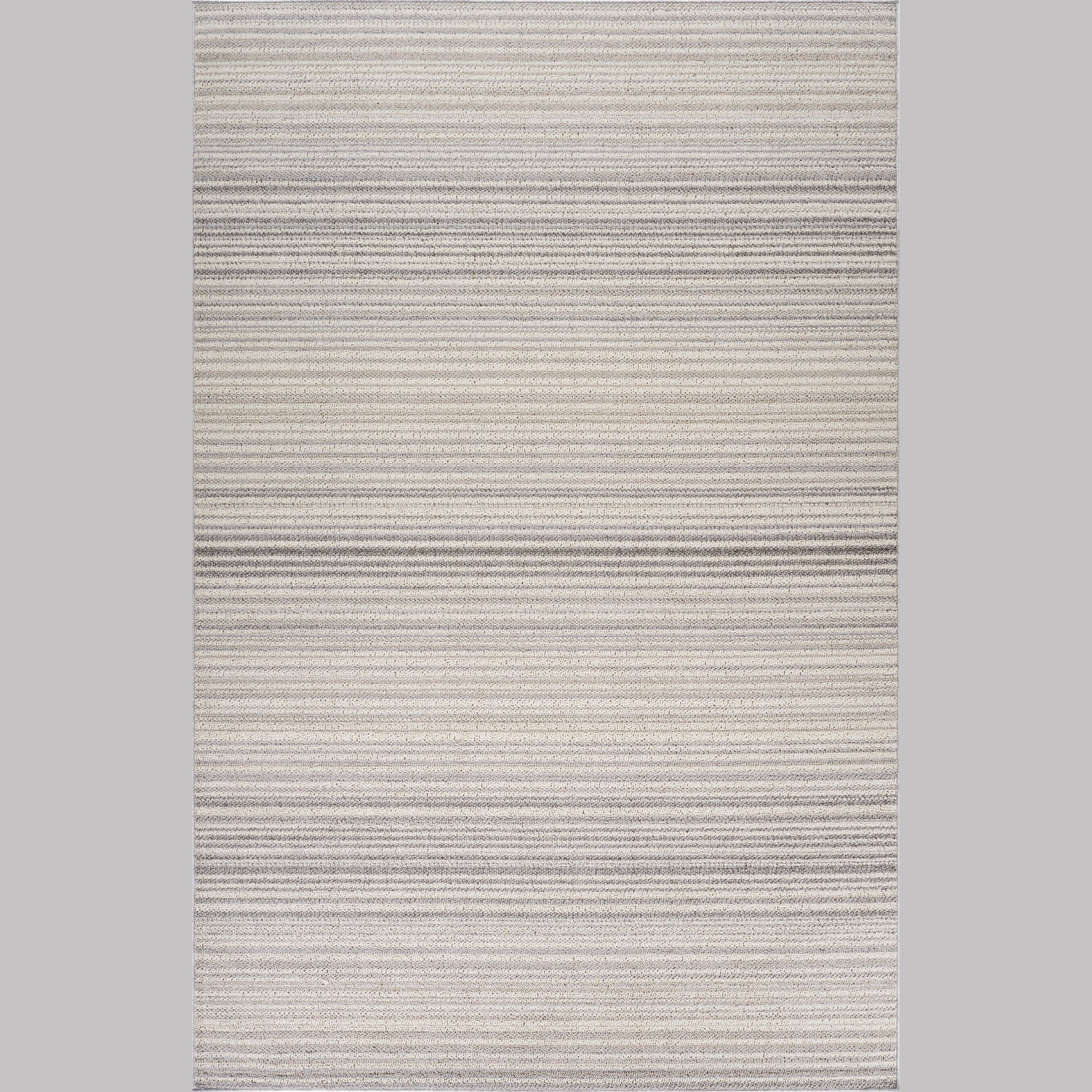 Bali Modern Striped Cream Area Rug - Image 5
