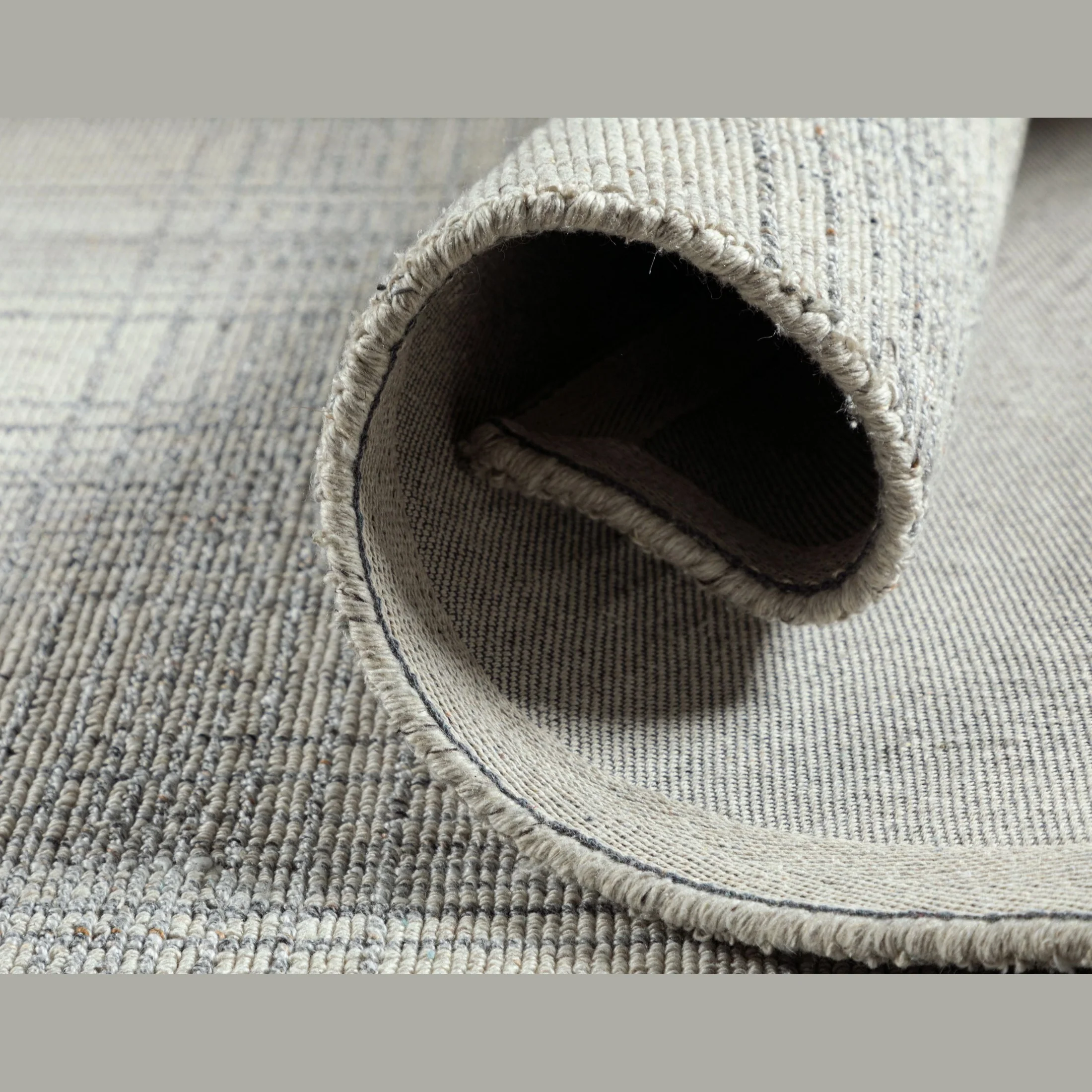 BENSON HAND WOVEN RUG OATMEAL - Image 8