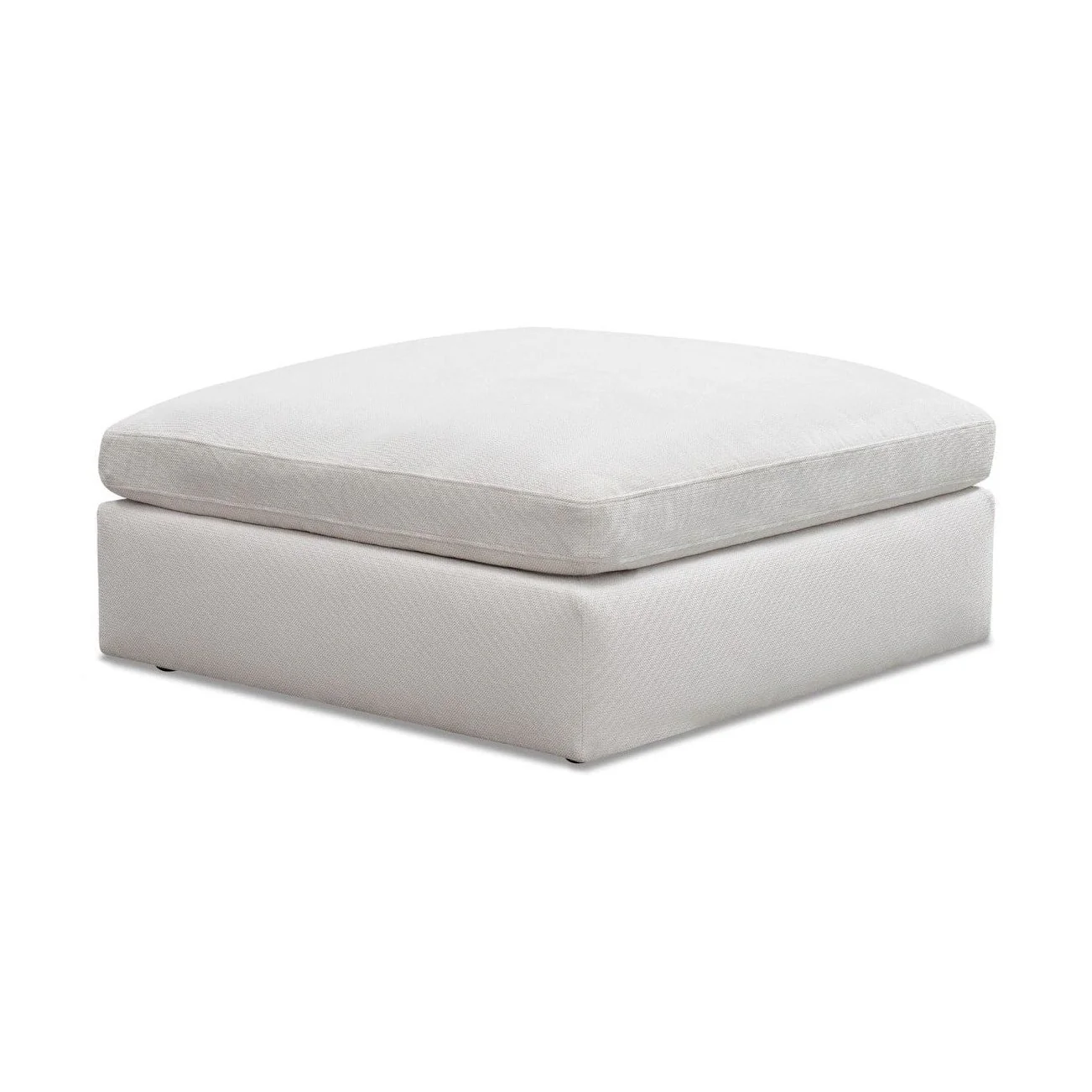 Blanca Modular Fabric Ottoman - Image 3