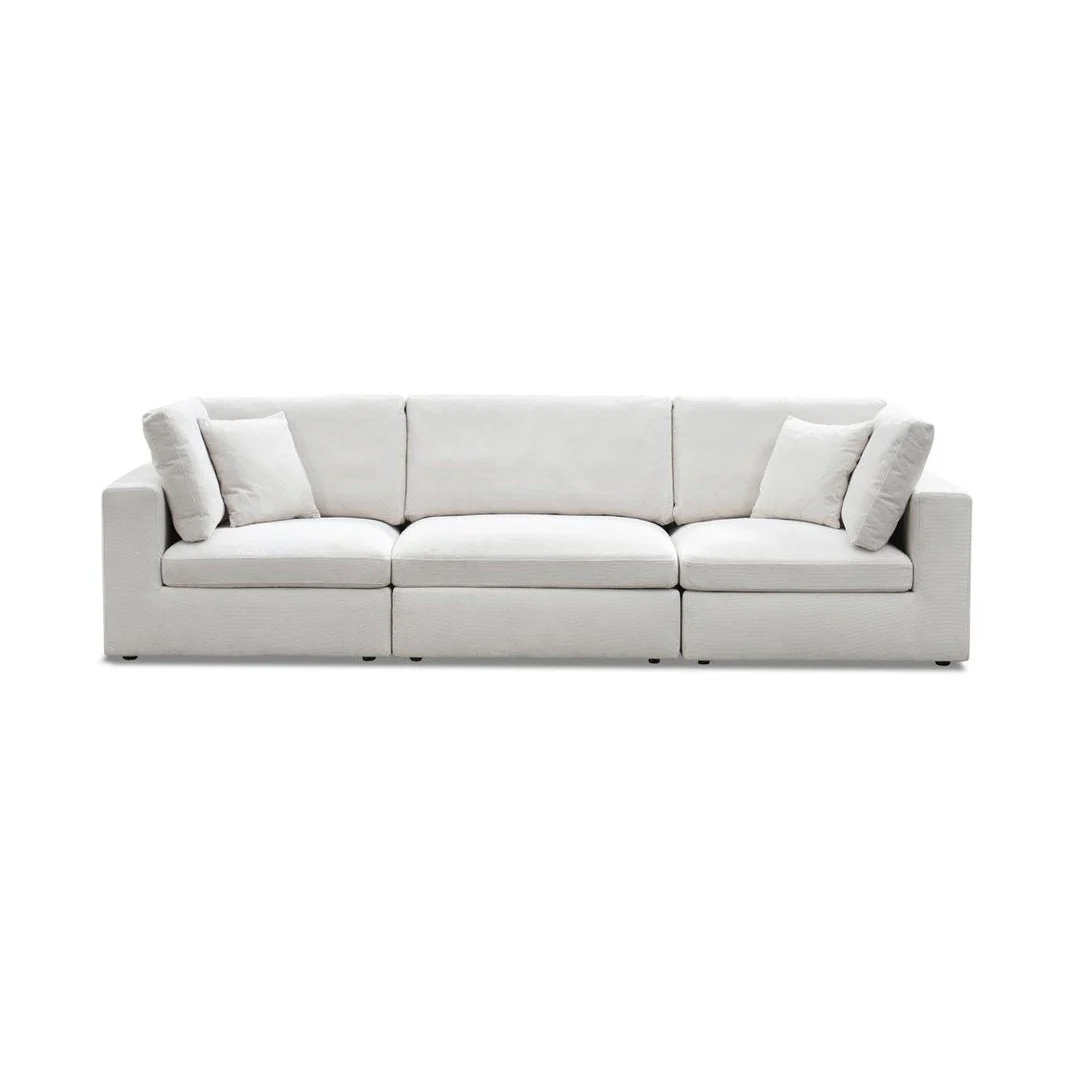Blanca Modular Fabric Ottoman - Image 6