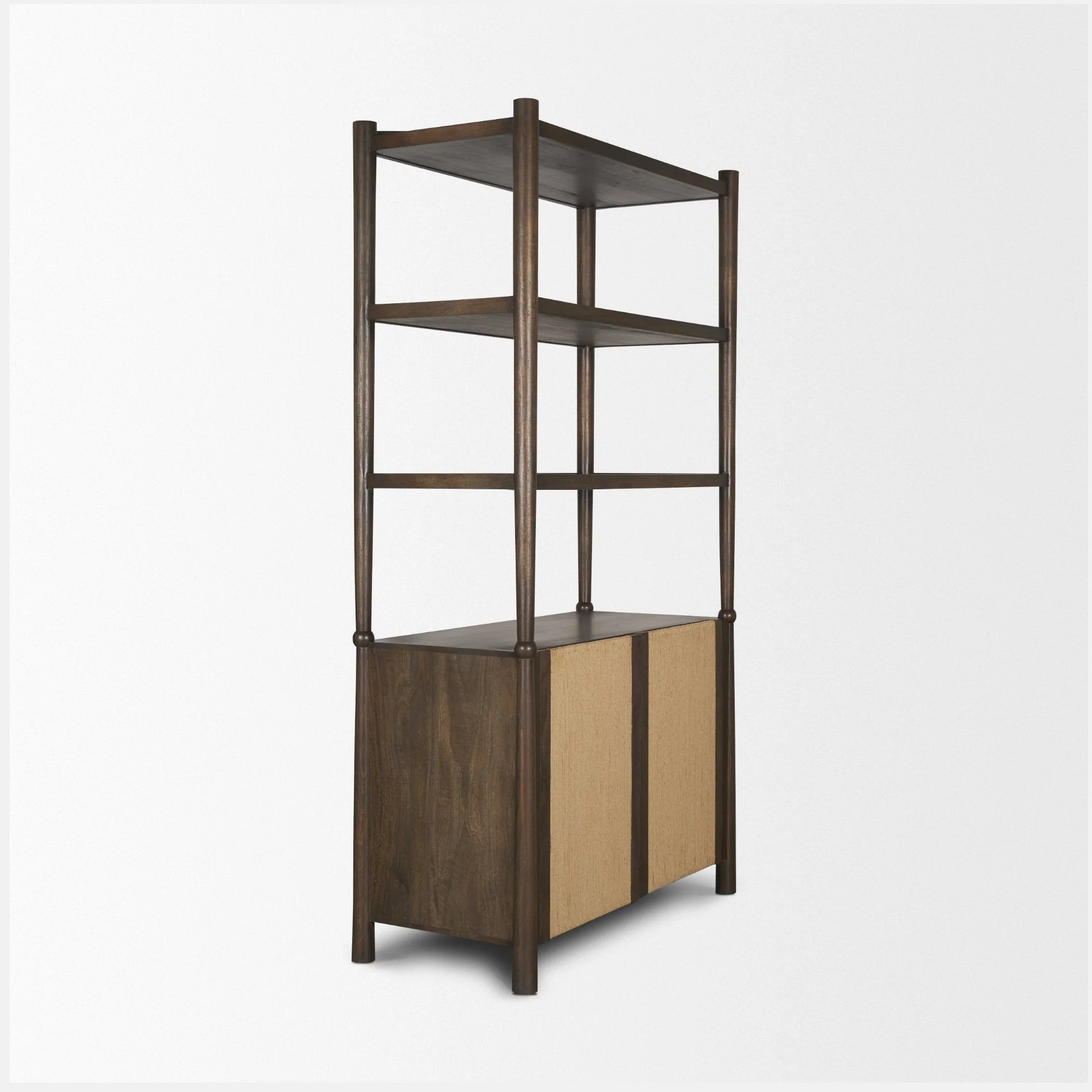 Bondi 2 Door Open Shelving Unit - Image 5