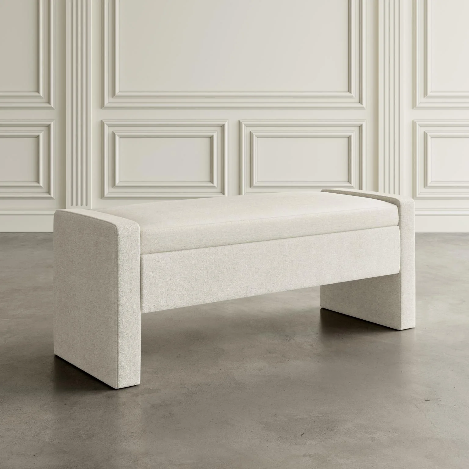 Braun Storage Bench - Natural - Image 10