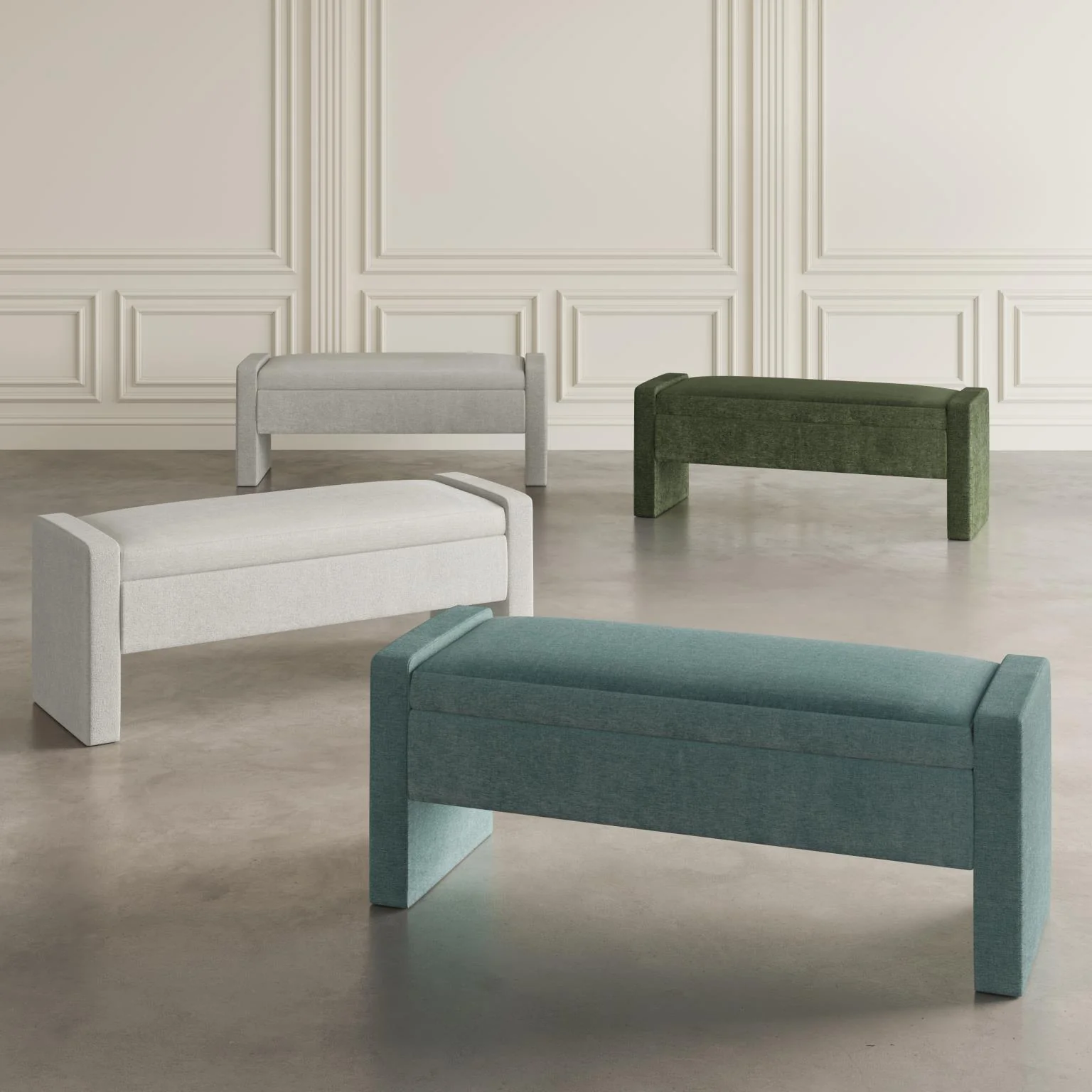 Braun Storage Bench - Natural - Image 23