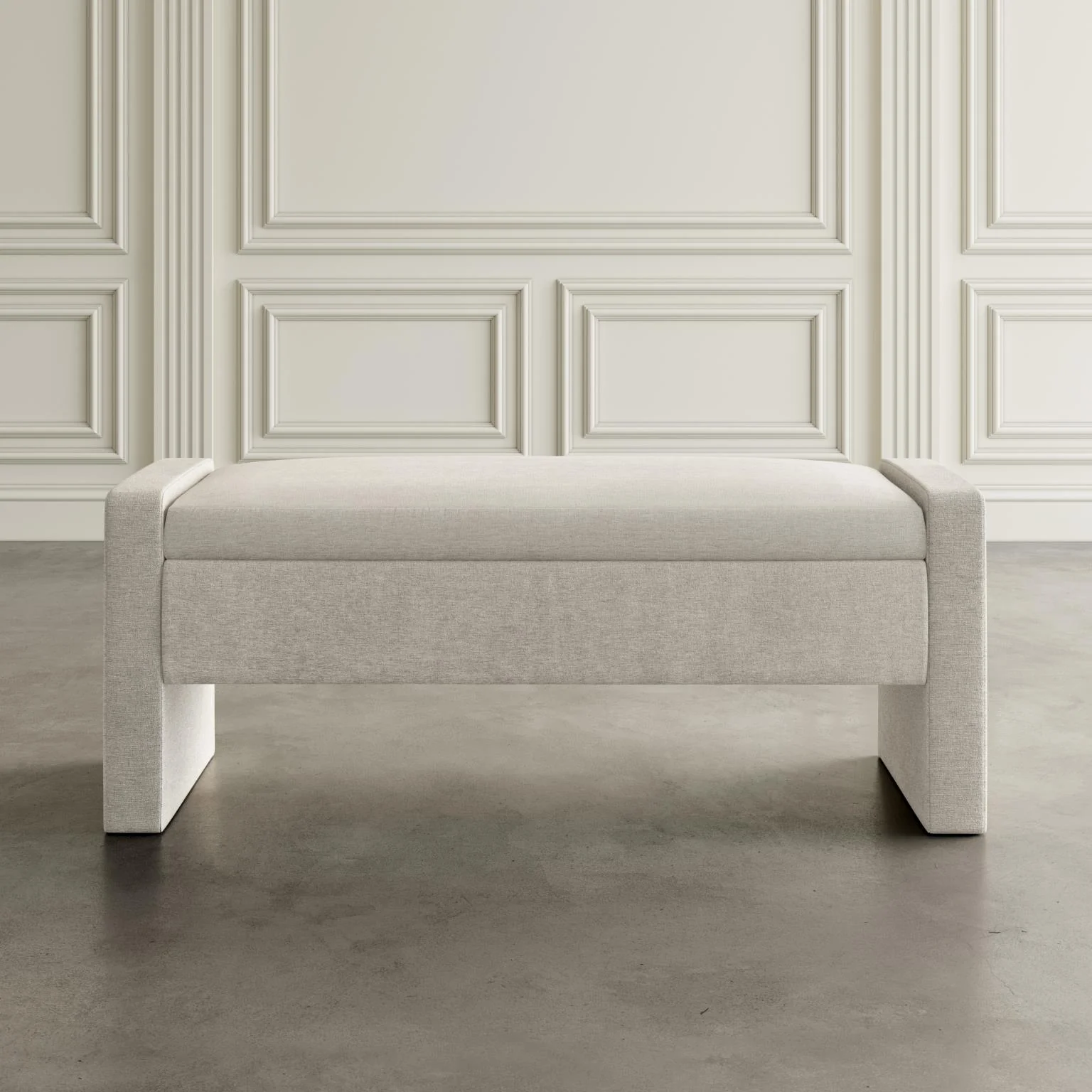 Braun Storage Bench - Natural - Image 30