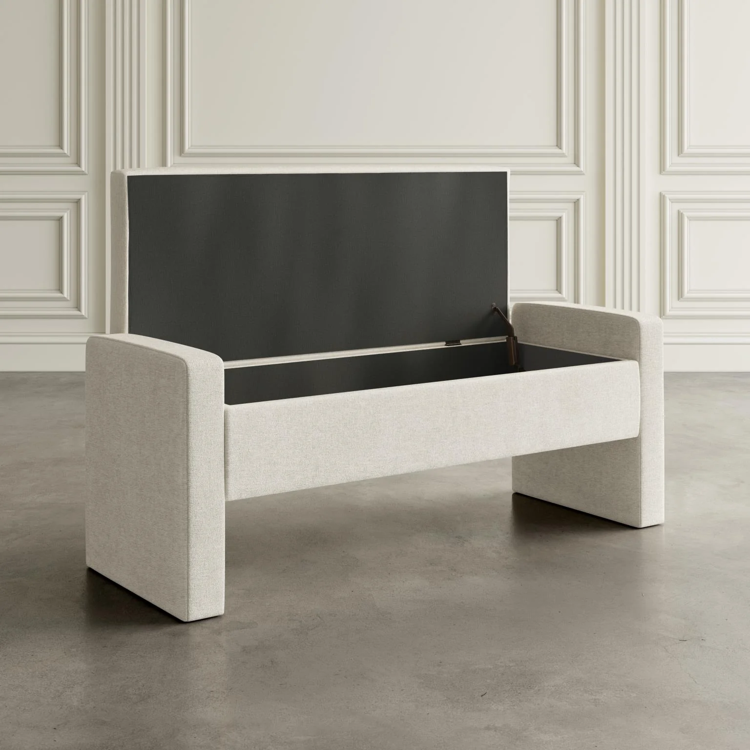 Braun Storage Bench - Natural - Image 5