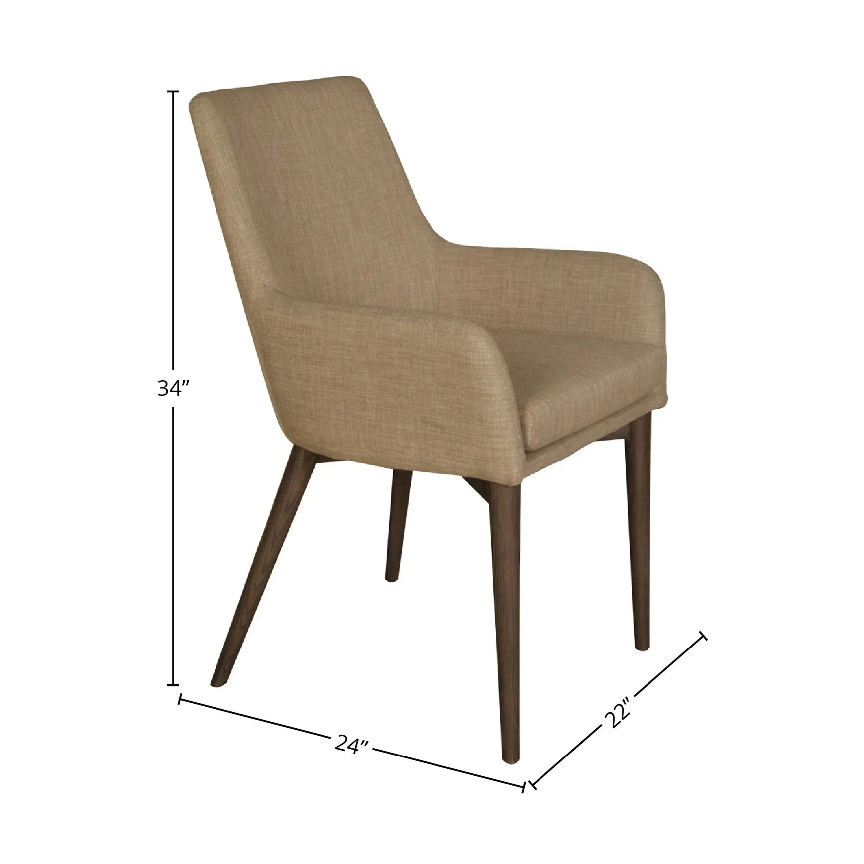 Breslin Arm Dining Chair - Image 10